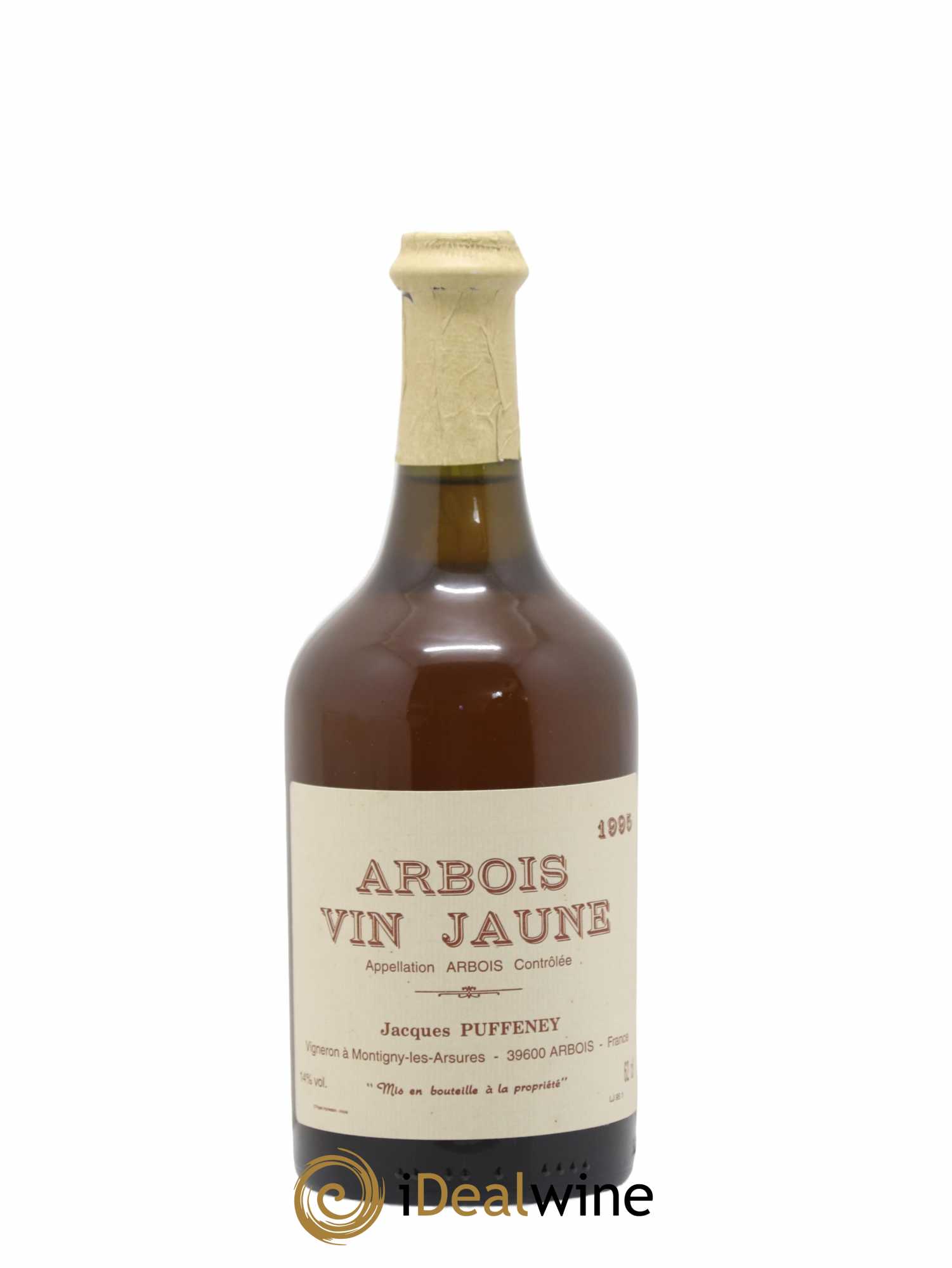 Arbois Vin Jaune Jacques Puffeney 1995 - Lot de 1 bouteille - 0