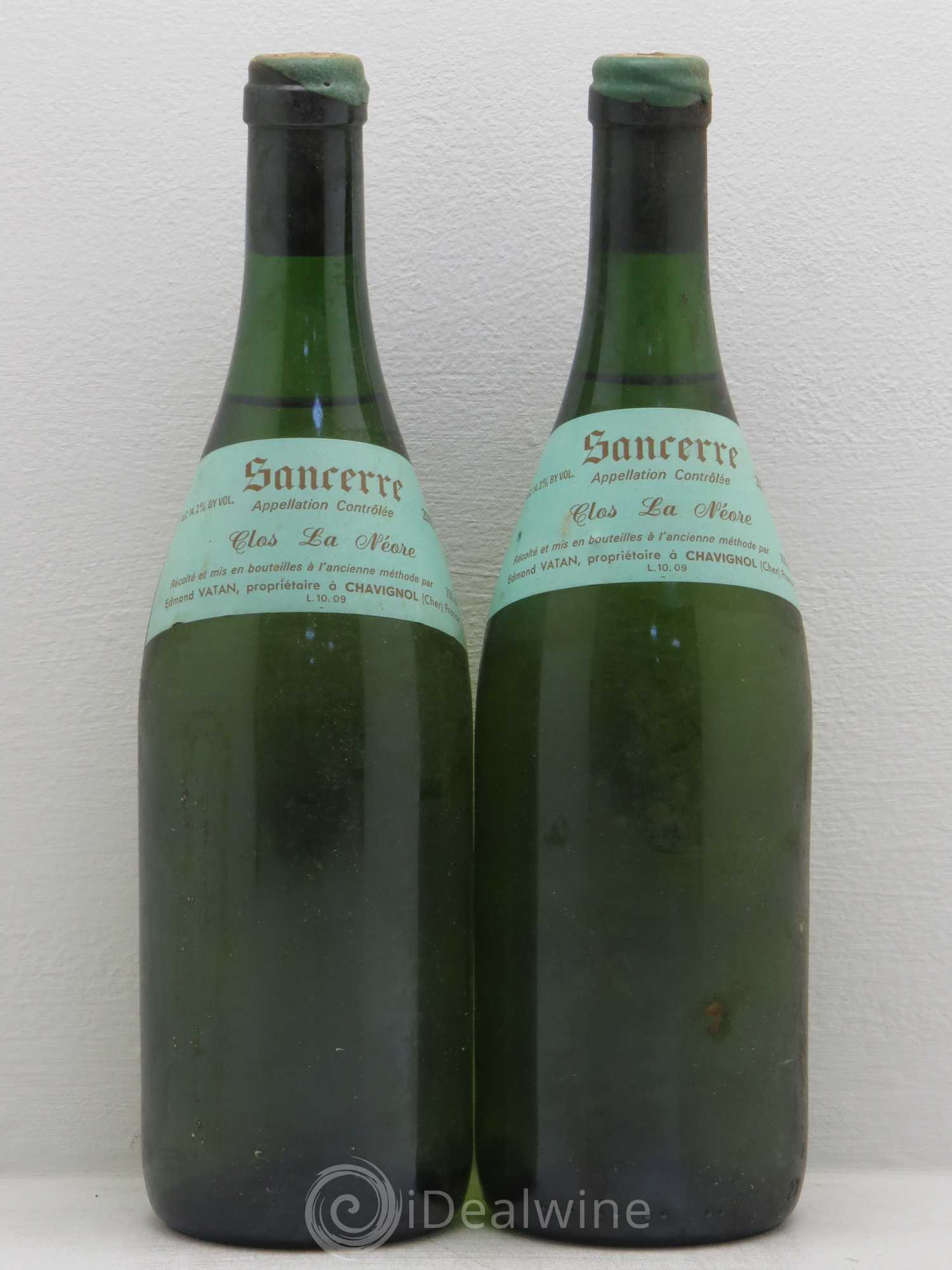 Sancerre Clos la Neore Edmond Vatan 2003 - Lot de 2 bouteilles - 0