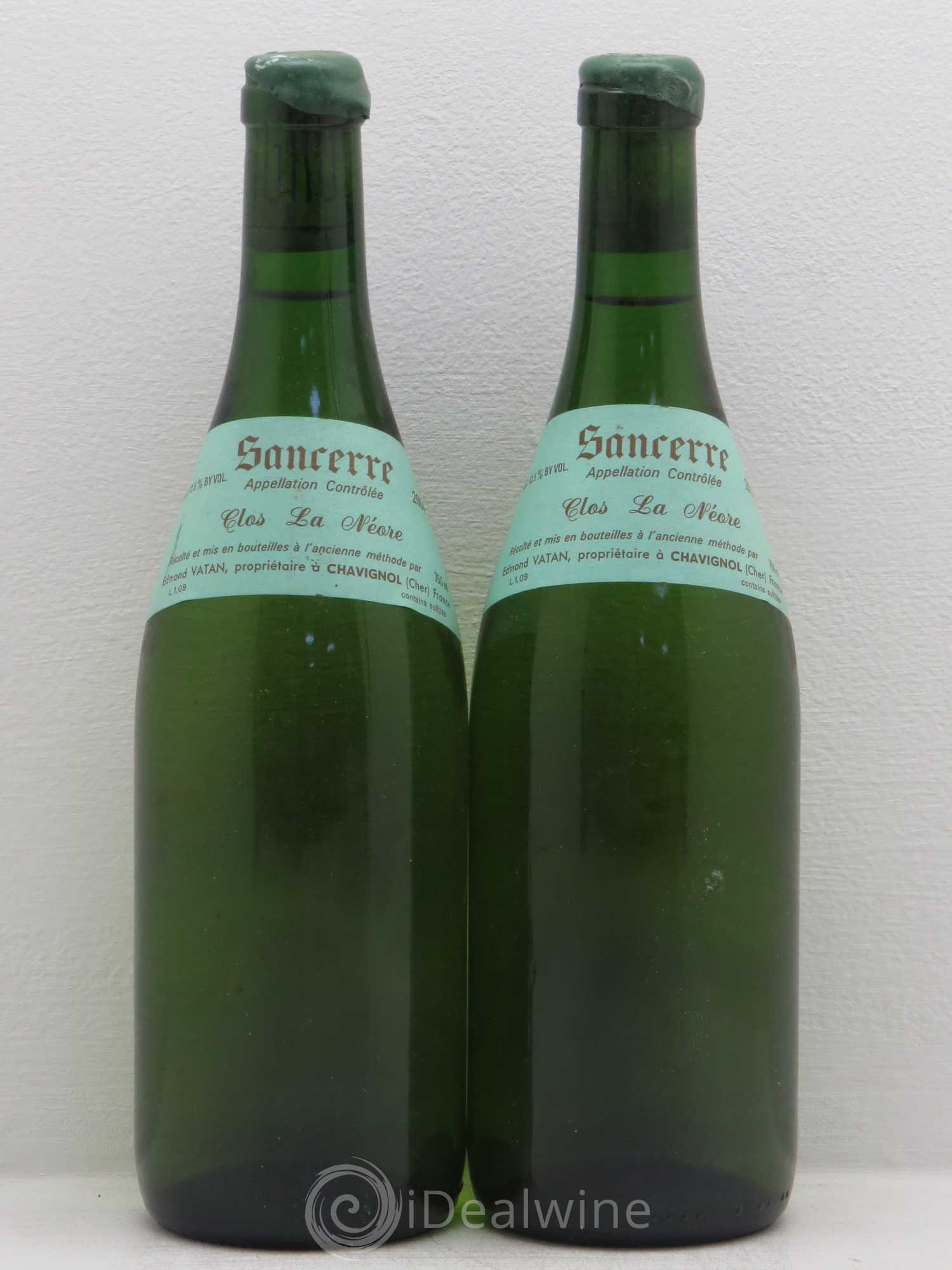 Sancerre Clos la Neore Edmond Vatan 2004 - Lot de 2 bouteilles - 0