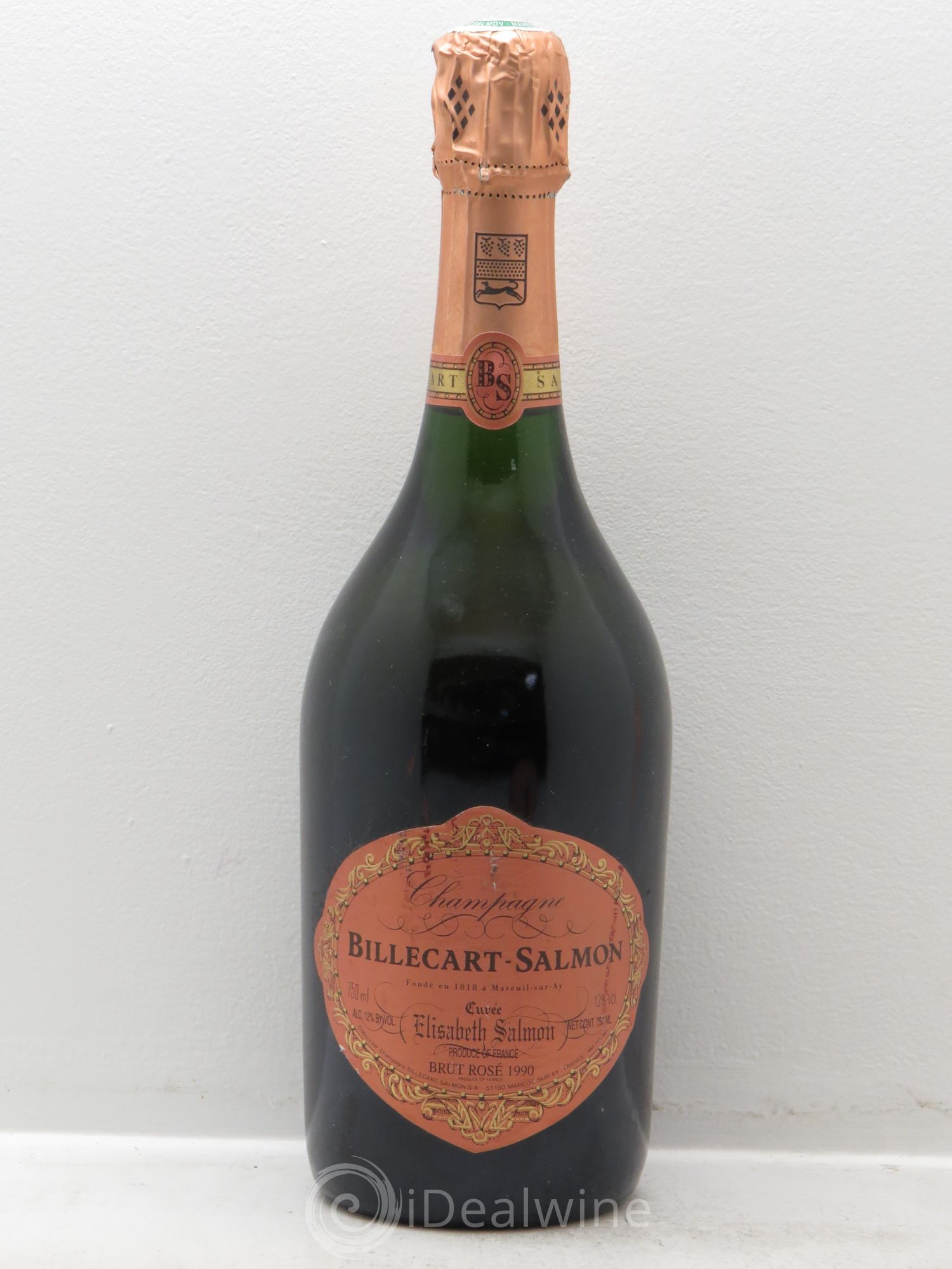 Elisabeth Salmon Billecart-Salmon 1990 - Lot de 1 bouteille - 0