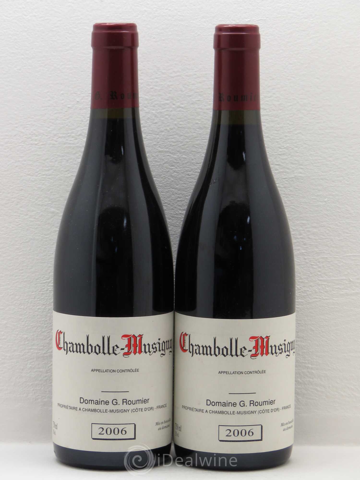 Chambolle-Musigny Georges Roumier (Domaine) 2006 - Lot de 2 bouteilles - 0
