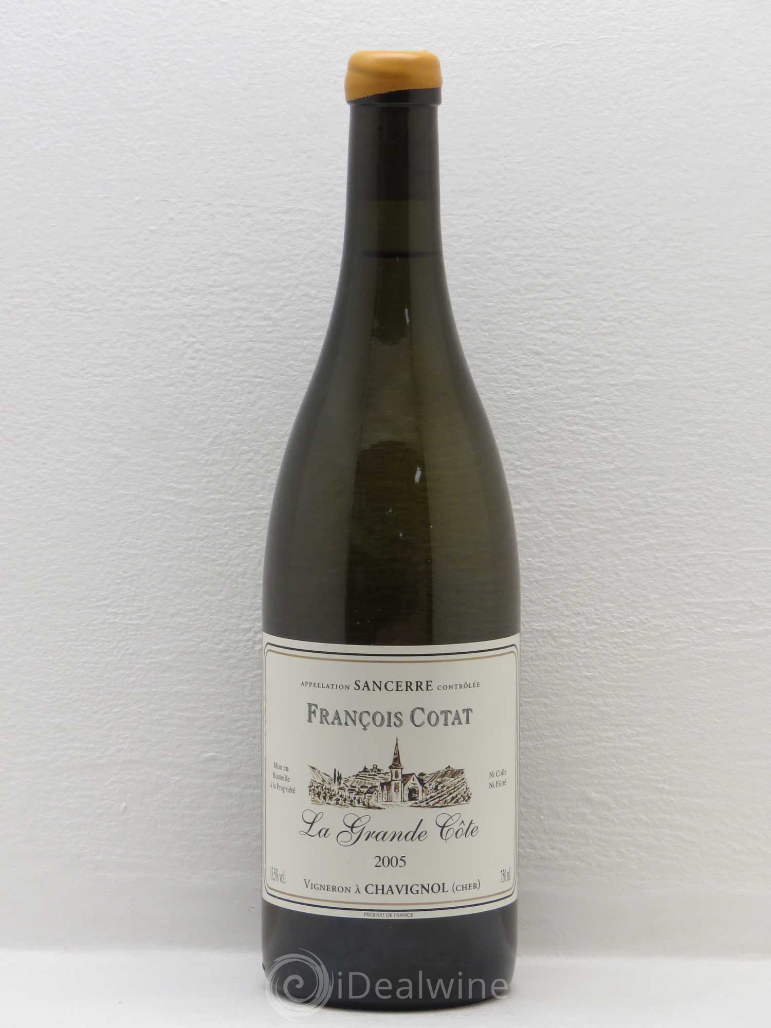 Sancerre La Grande Côte François Cotat 2005 - Lot de 1 bouteille - 0