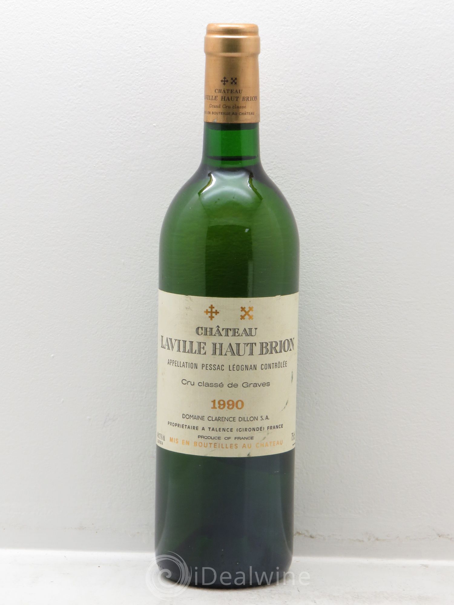 Château Laville Haut-Brion Cru Classé de Graves 1990 - Lot de 1 bouteille - 0