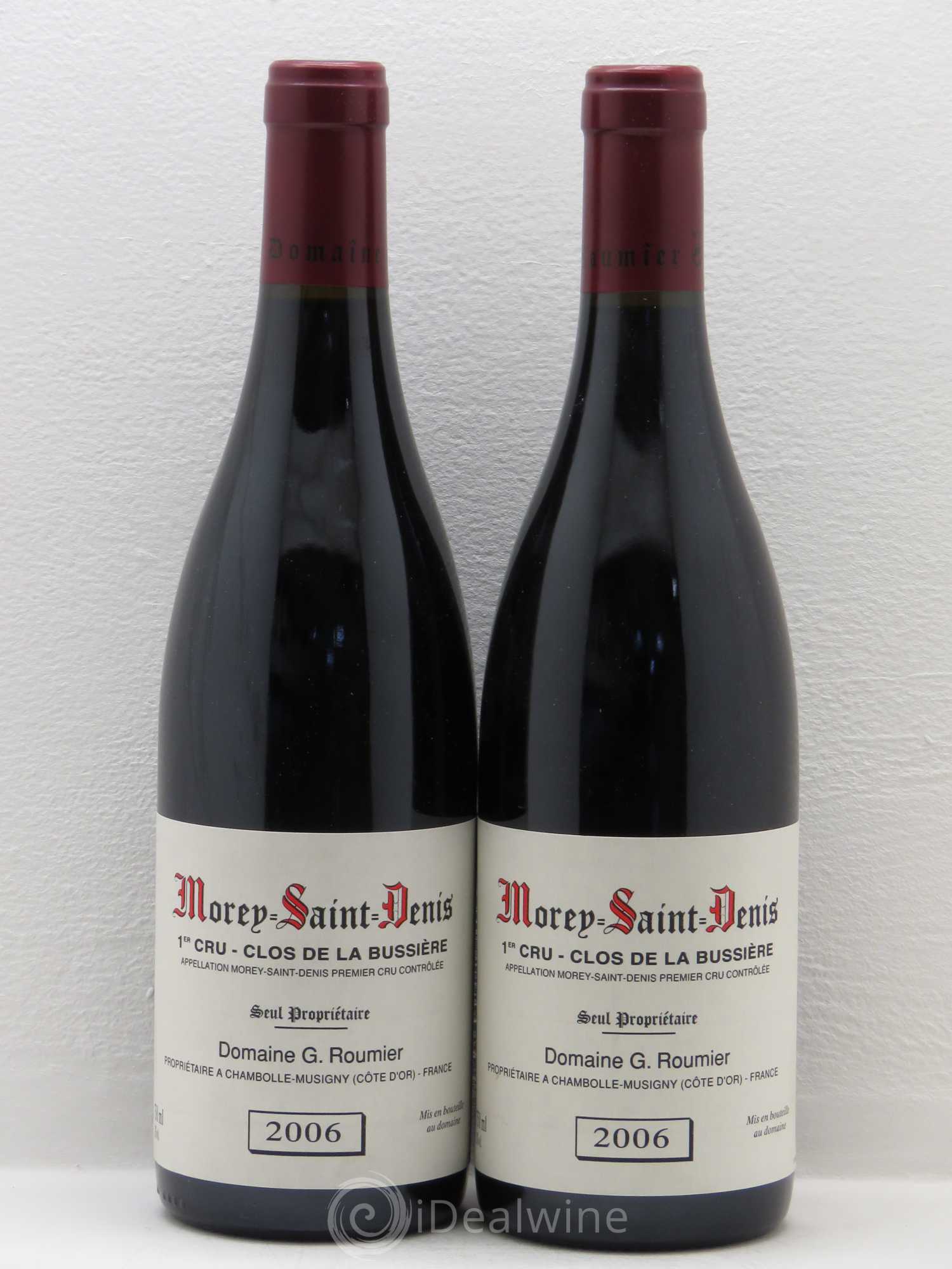 Morey-Saint-Denis 1er Cru Clos de la Bussière Georges Roumier (Domaine) 2006 - Lot de 2 bouteilles - 0