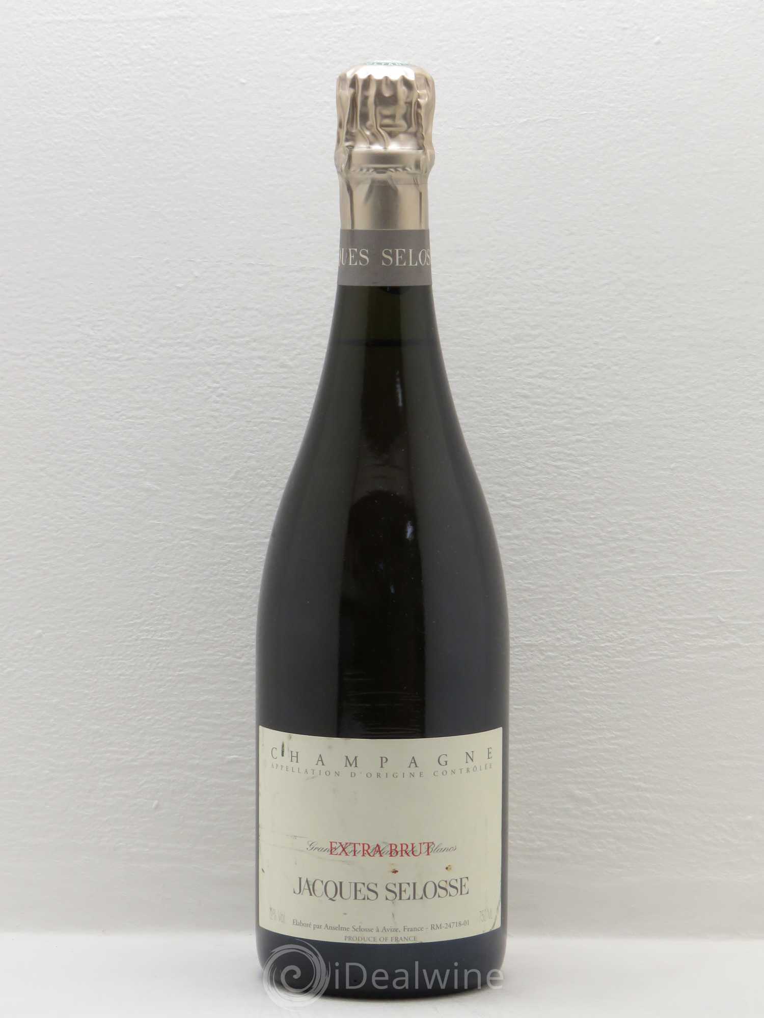 Champagne Jacques Selosse Extra Brut Grand Cru Blanc de Blancs - Posten von 1 Flasche - 0