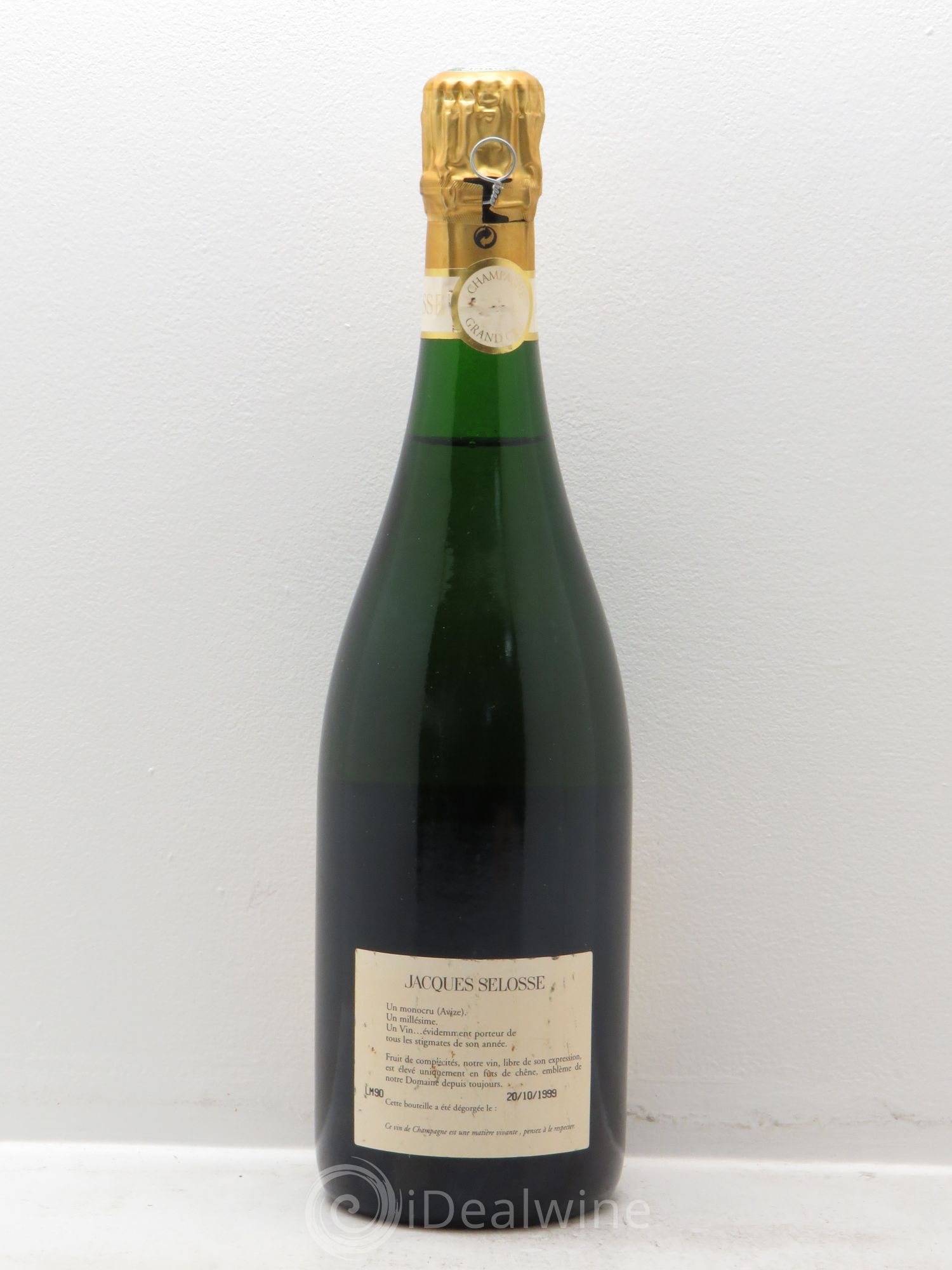 Initial Brut Jacques Selosse 1990 - Lot de 1 bouteille - 1
