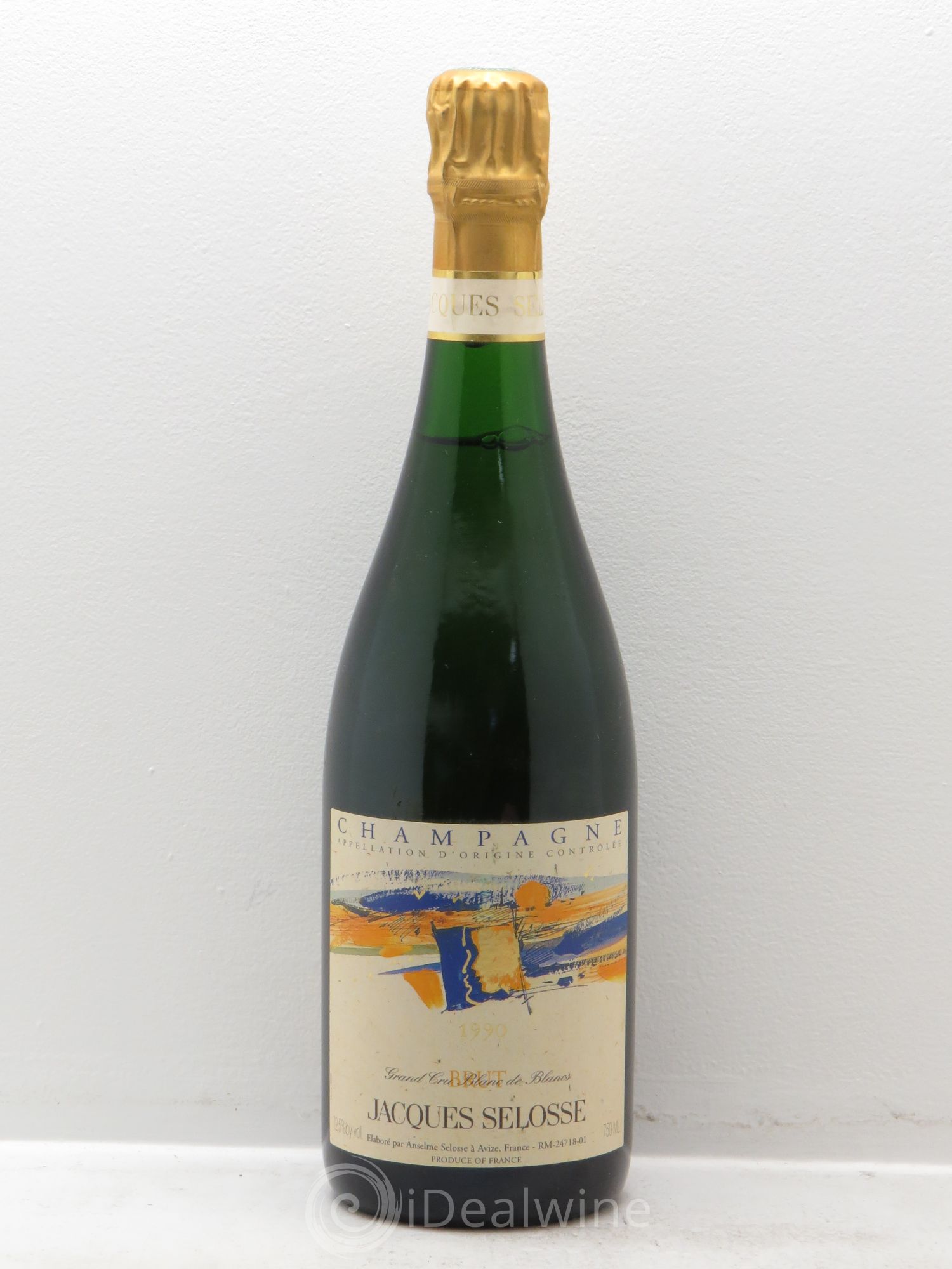 Initial Brut Jacques Selosse 1990 - Lot de 1 bouteille - 0