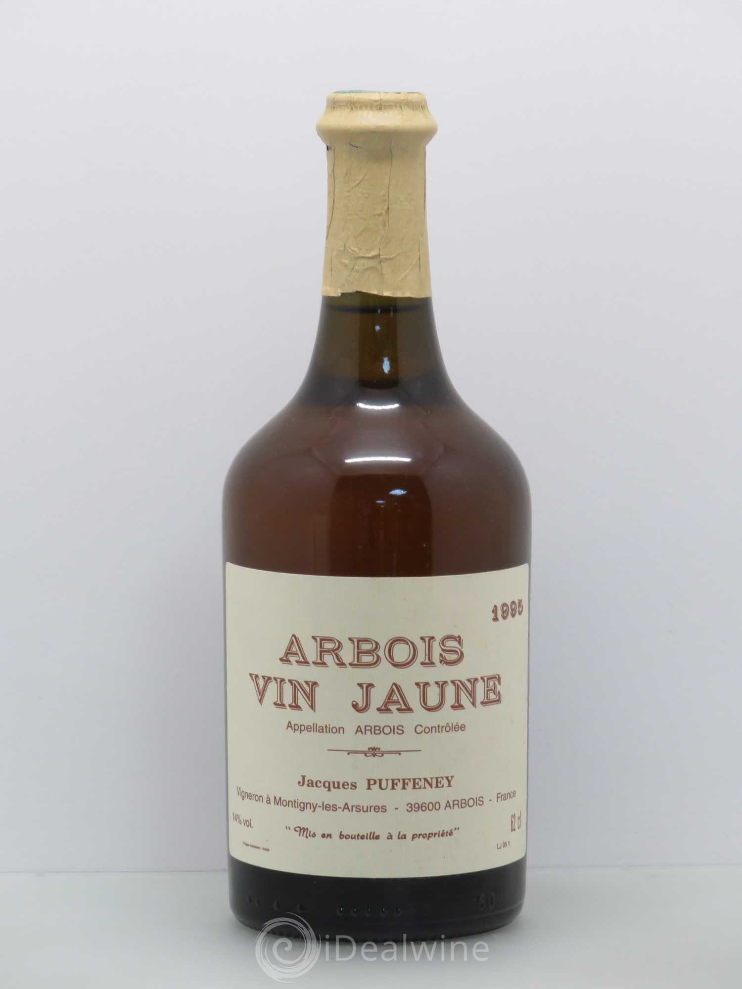 Arbois Vin Jaune Jacques Puffeney 1995 - Posten von 1 Flasche - 0