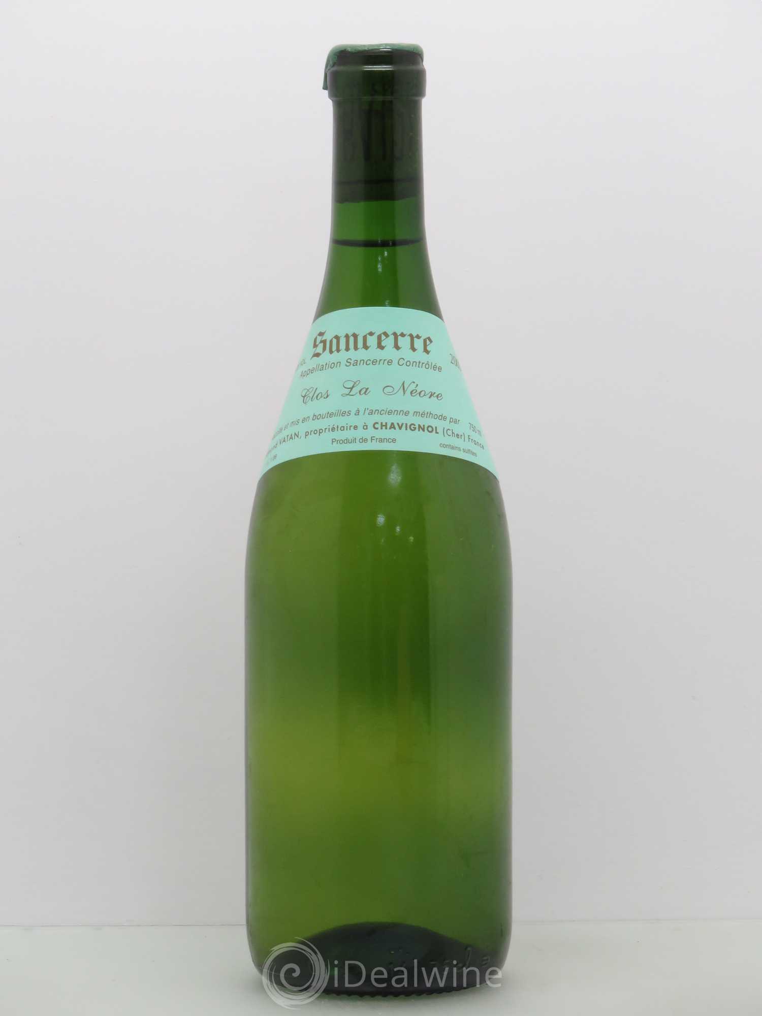 Sancerre Clos la Neore Edmond Vatan 2005 - Lot de 1 bouteille - 0