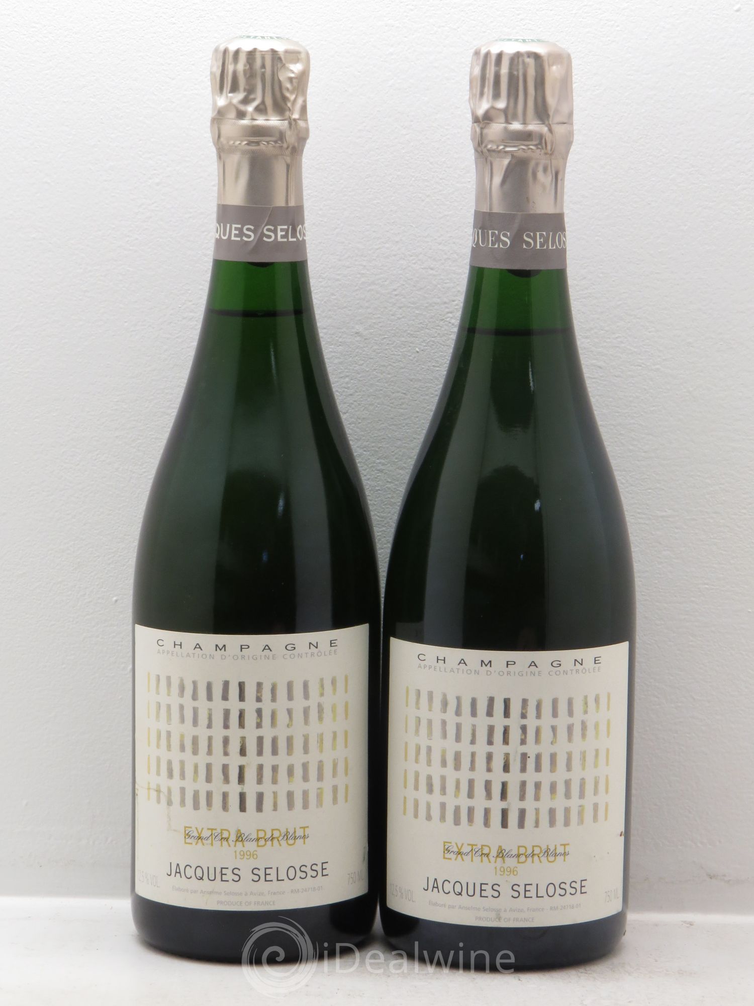 Champagne Selosse Extra Brut GC Blanc de Blanc 1996 - Posten von 2 Flaschen - 0