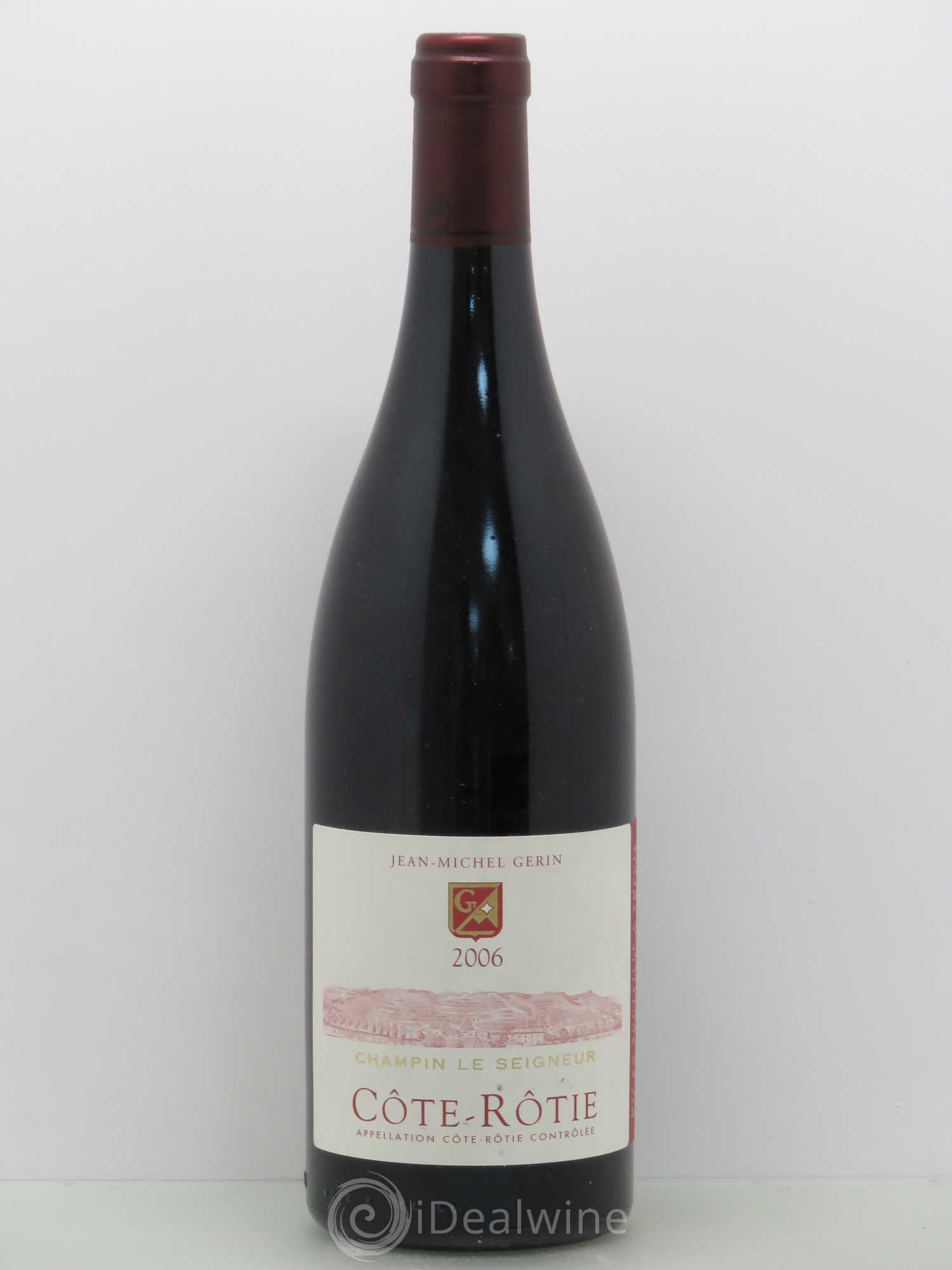Côte-Rôtie Champin Le Seigneur Jean-Michel Gerin 2006 - Lot de 1 bouteille - 0