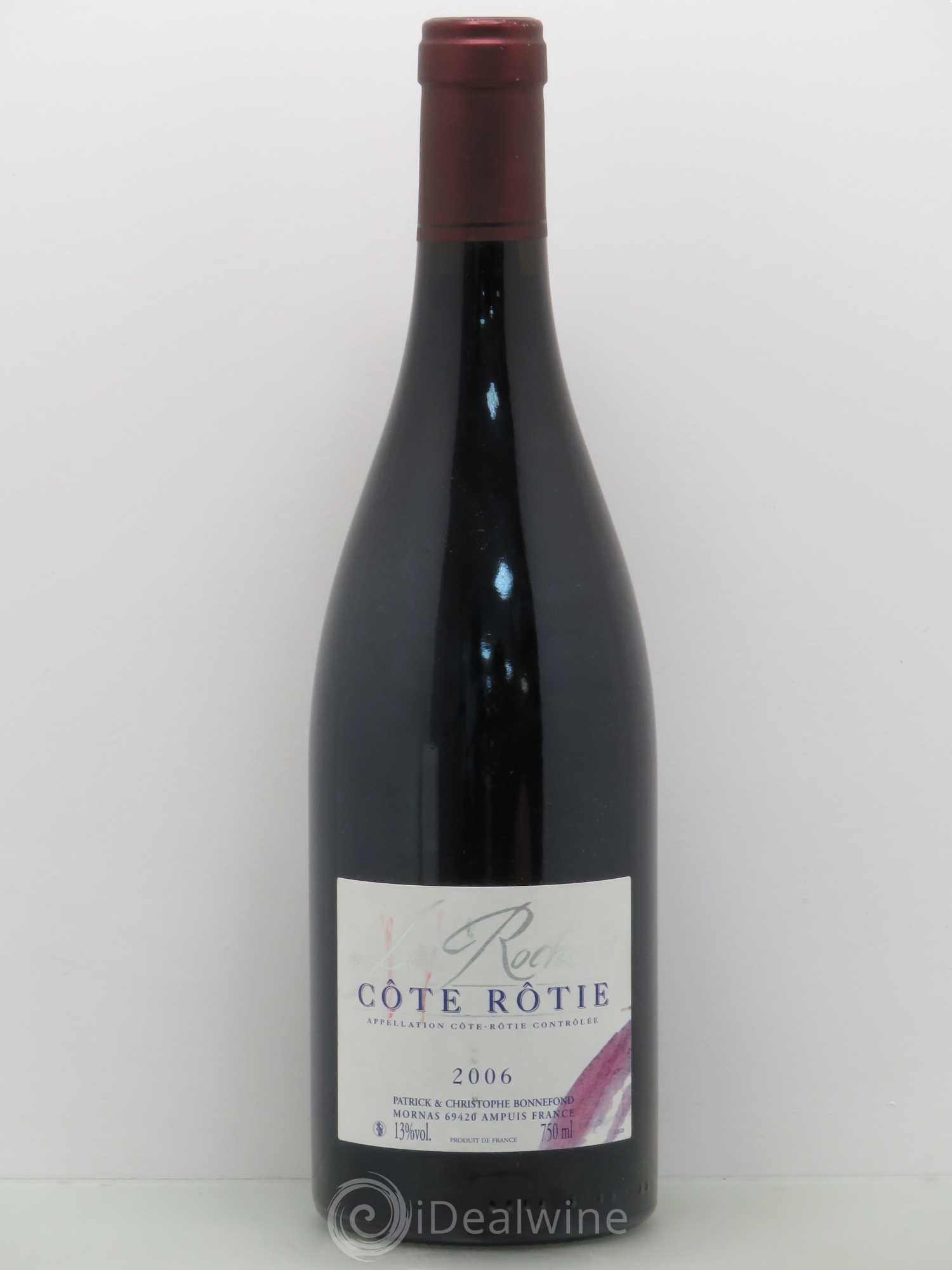 Côte-Rôtie Les Rochains Domaine Bonnefond 2006 - Lot de 1 bouteille - 0