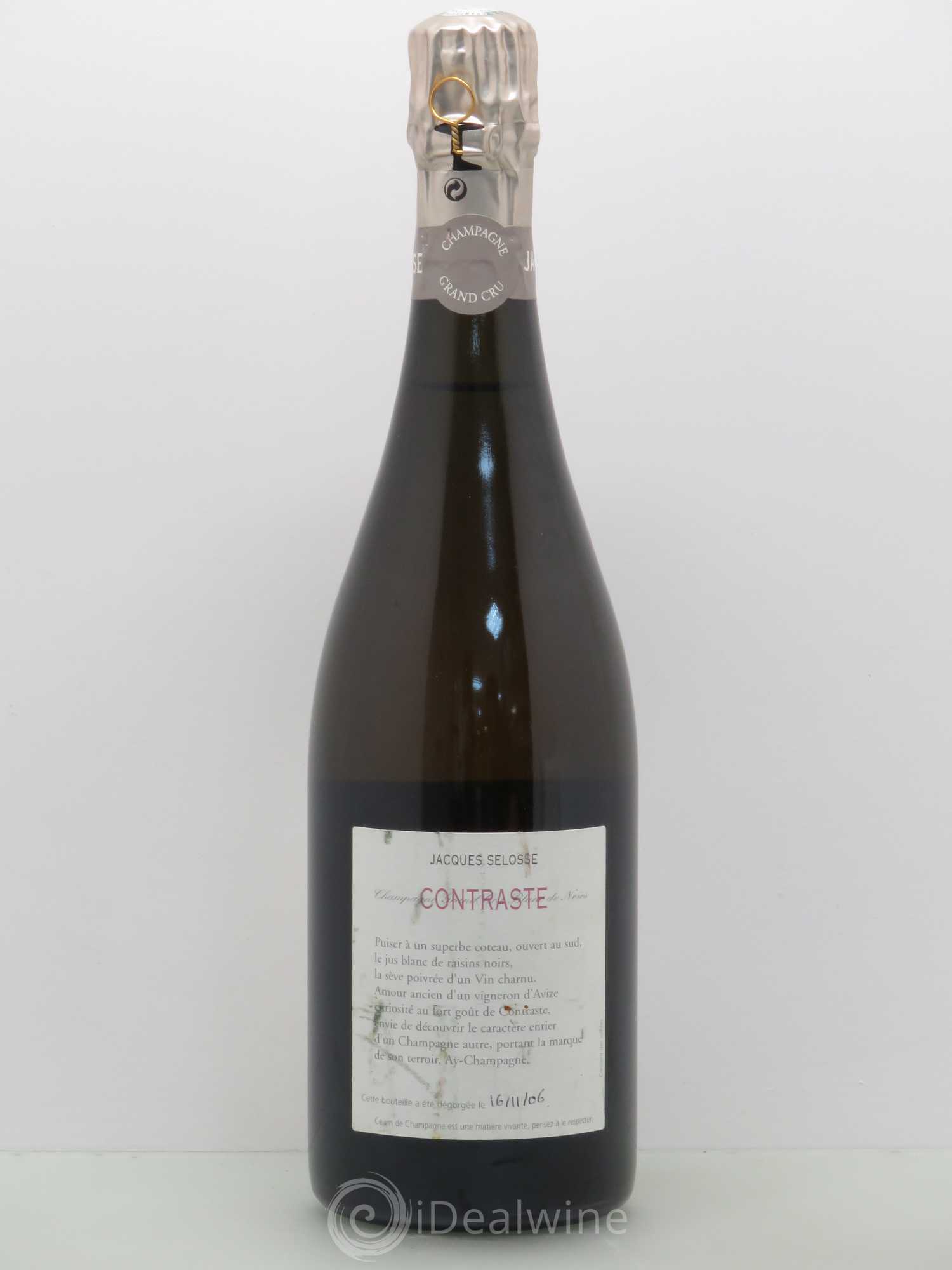Champagne Selosse Contraste - Posten von 1 Flasche - 1
