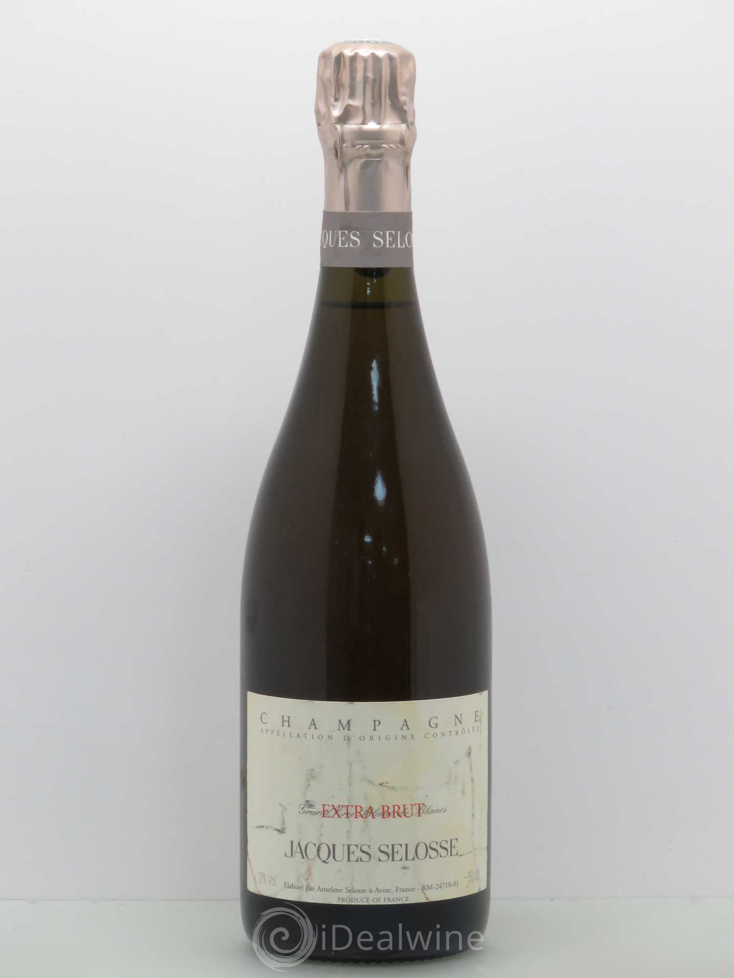 Blanc de Blancs Grand Cru Extra-Brut Jacques Selosse - Lot de 1 bouteille - 0
