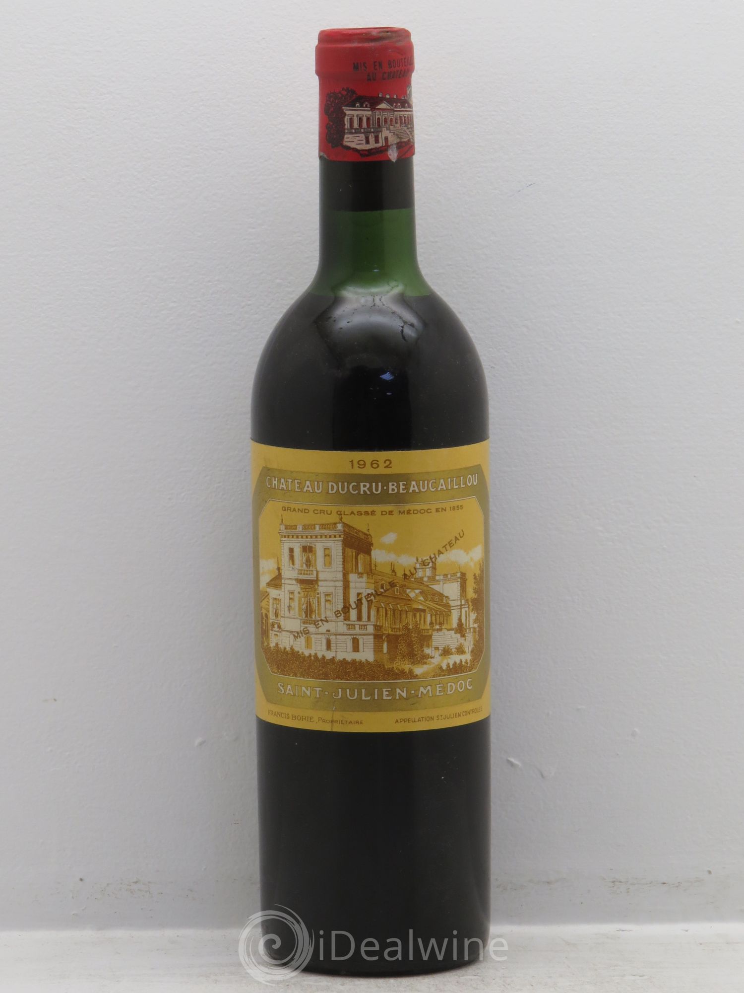 Château Ducru Beaucaillou 2ème Grand Cru Classé 1962 - Lot de 1 bouteille - 0