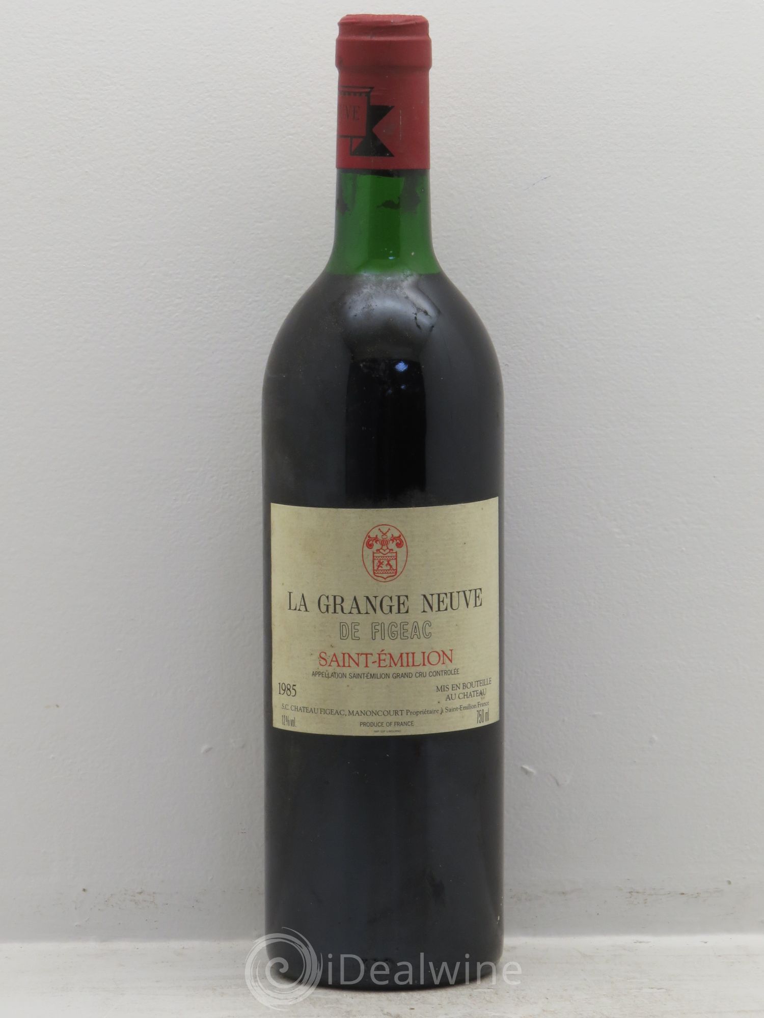 Château La Grange Neuve de Figeac 1985 - Lot de 1 bouteille - 0