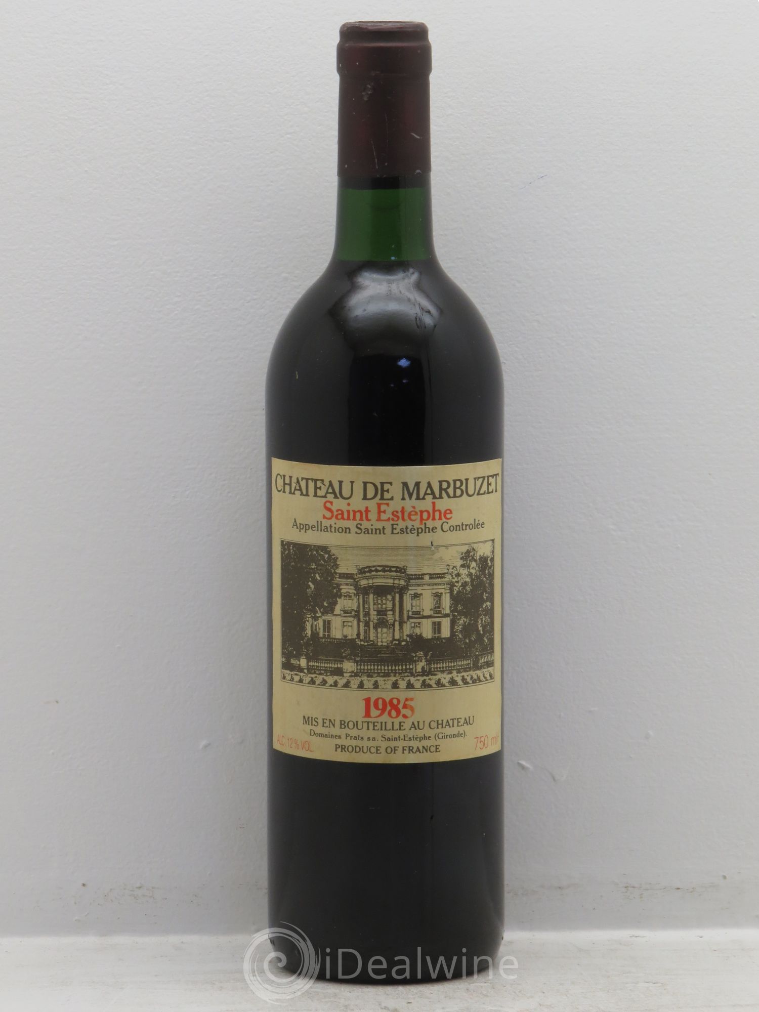 Château de Marbuzet Cru Bourgeois 1985 - Lot de 1 bouteille - 0