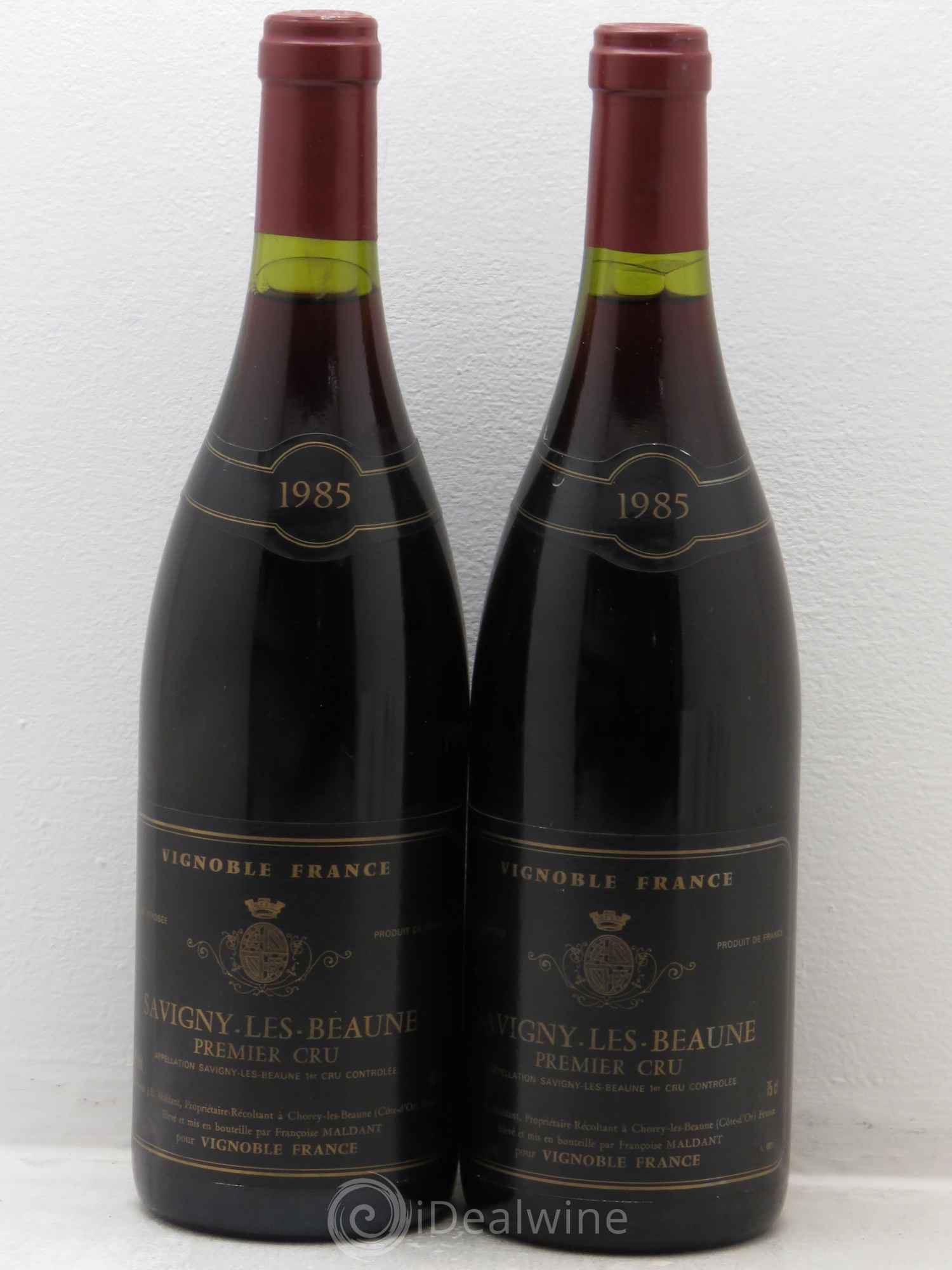 Savigny-lès-Beaune 1er Cru Maldant 1985 - Lot de 2 bouteilles - 0
