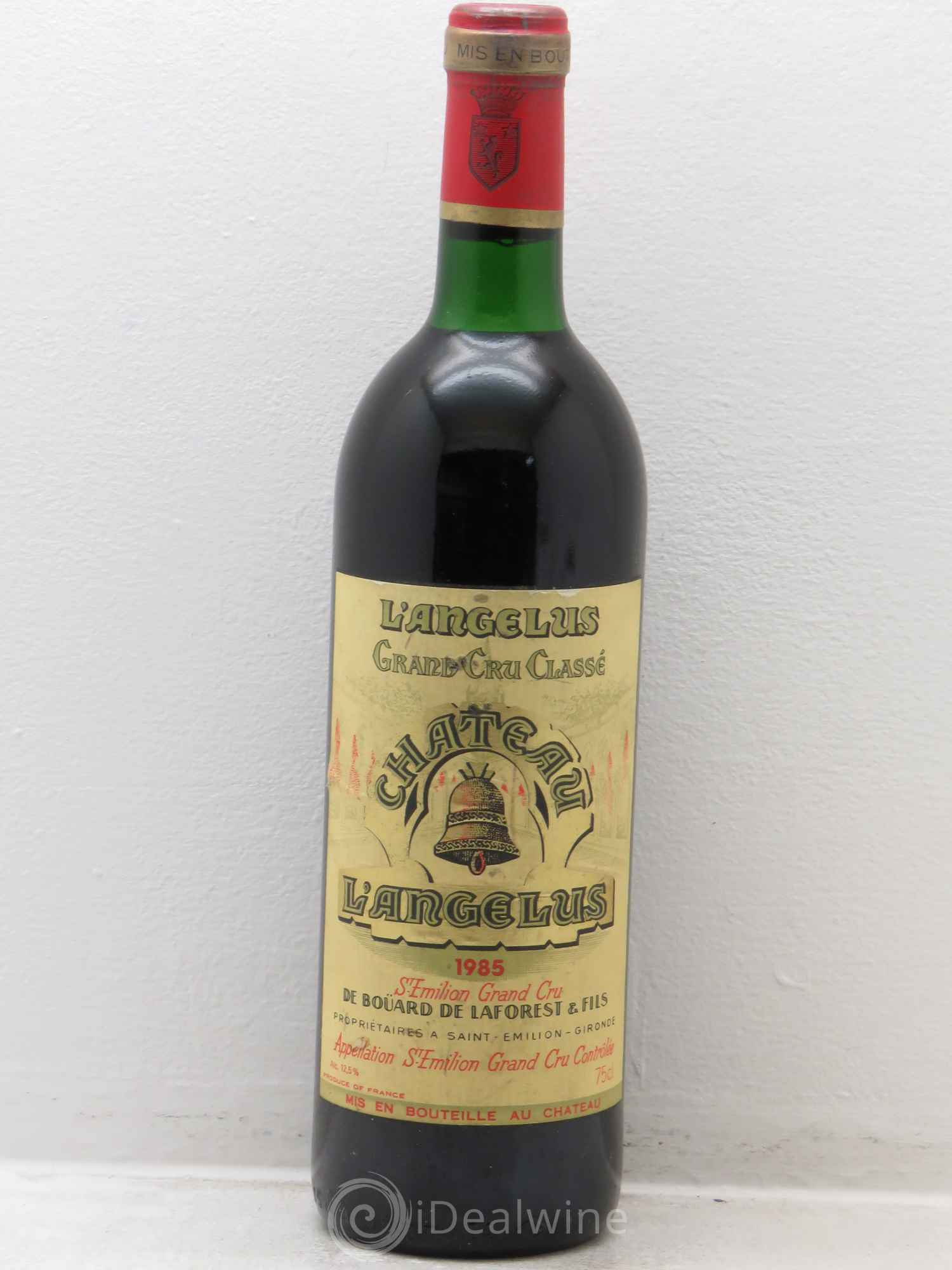 Château Angélus 1er Grand Cru Classé A 1985 - Lot de 1 bouteille - 0
