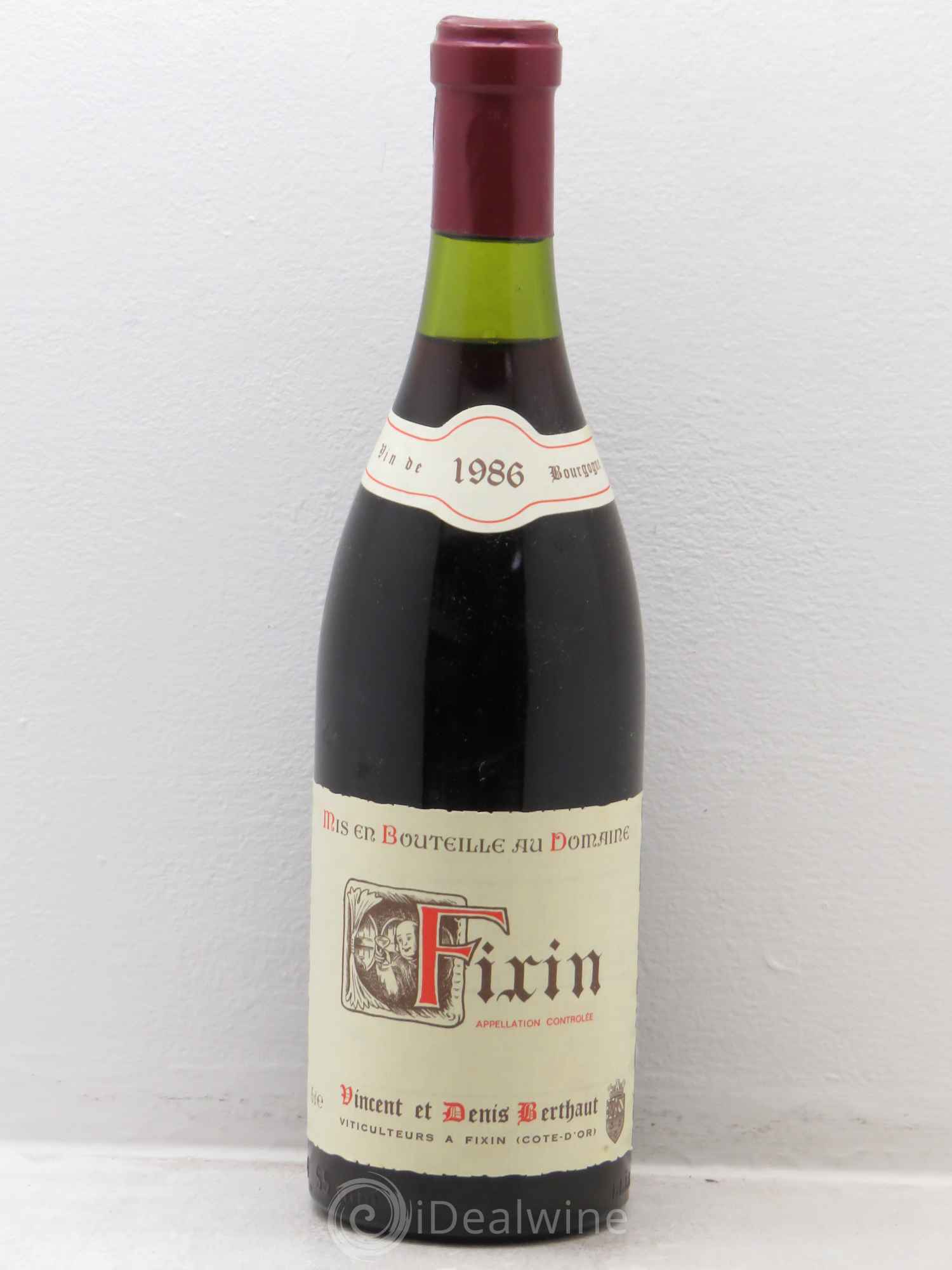 Fixin 1986 - Lot de 6 bouteilles - 0