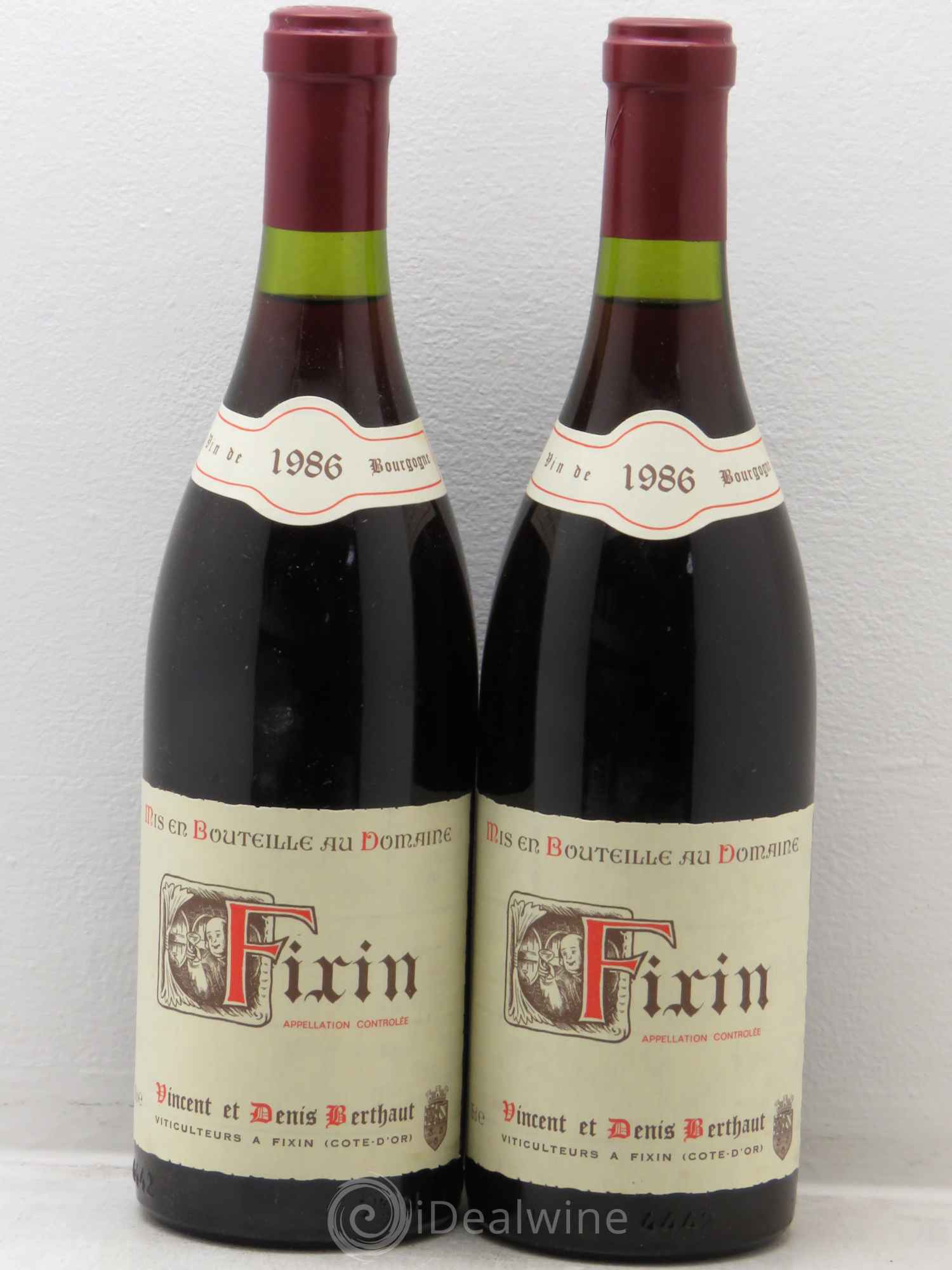 Fixin 1986 - Posten von 2 Flaschen - 0