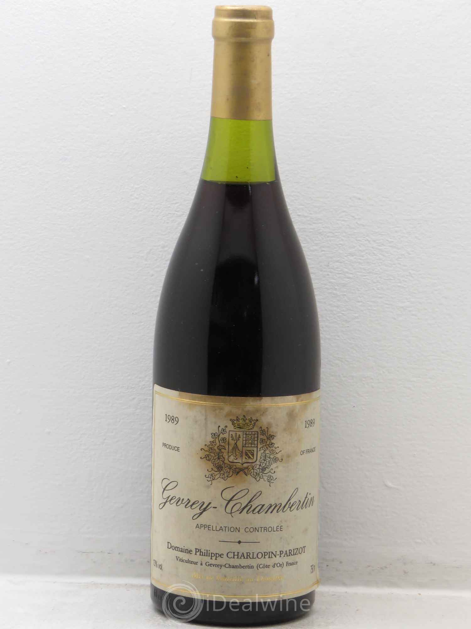 Gevrey-Chambertin 1989 - Lot de 1 bouteille - 0