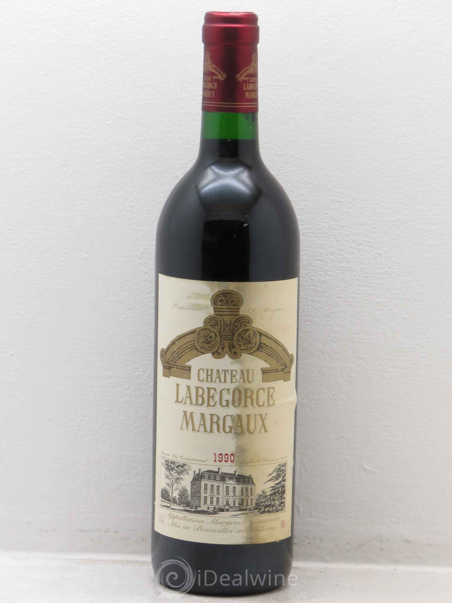 Château Labegorce Cru Bourgeois 1990 - Lot de 1 bouteille - 0
