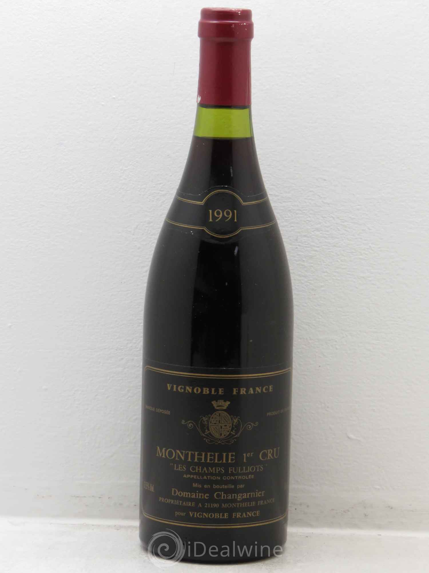 Monthélie 1er Cru 1991 - Lot de 1 bouteille - 0