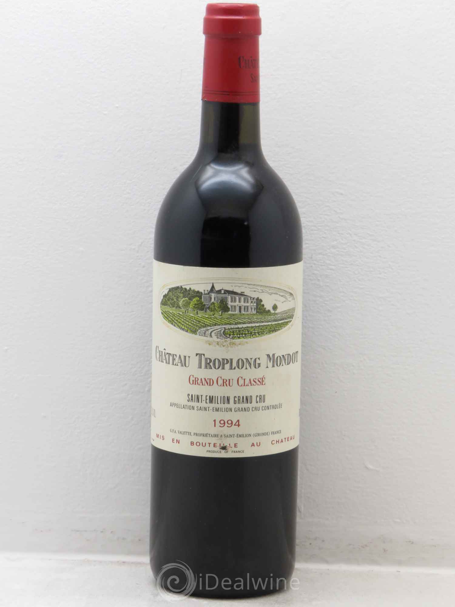 Château Troplong Mondot 1er Grand Cru Classé B 1994 - Lot de 1 bouteille - 0