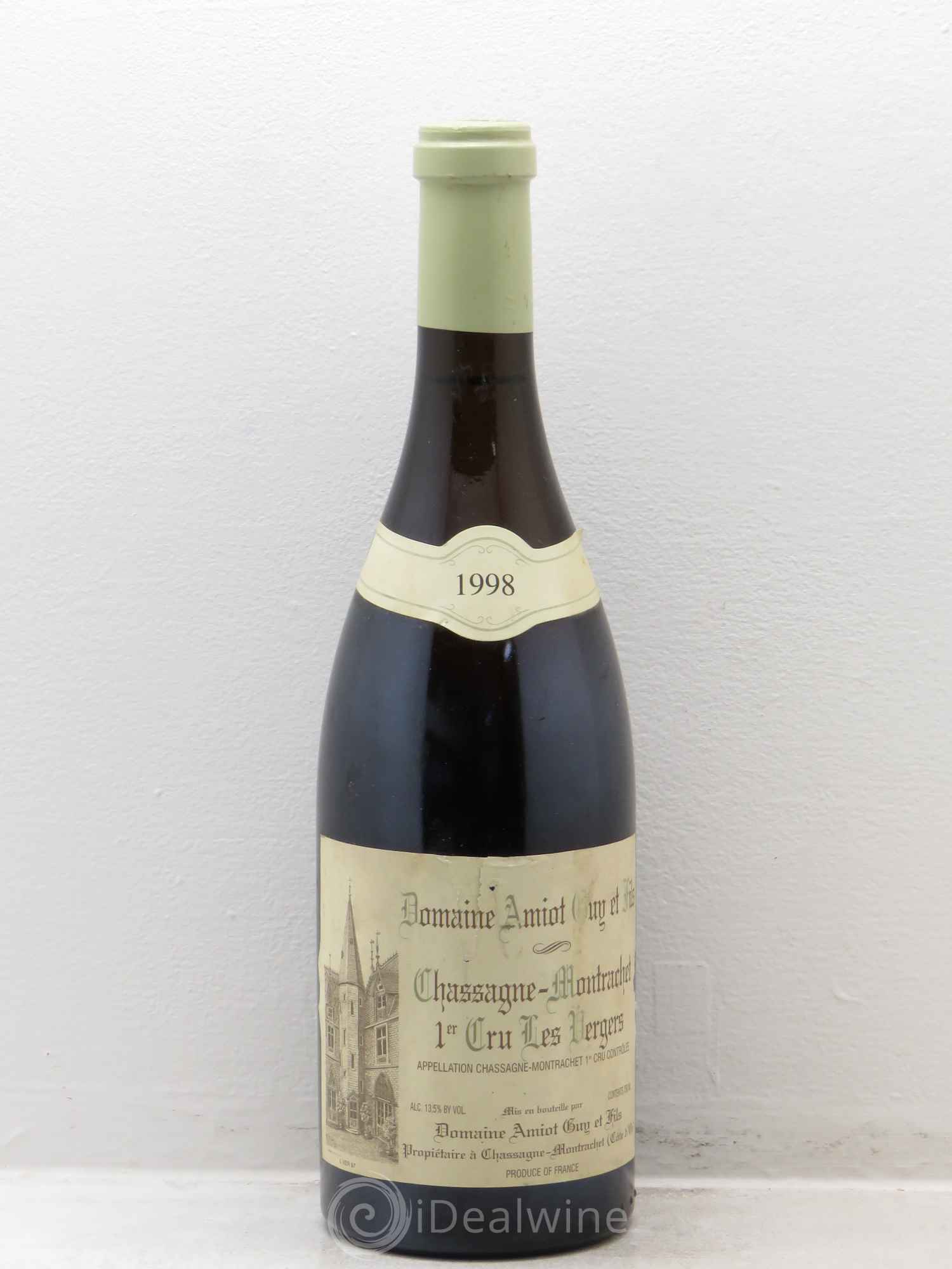 Chassagne-Montrachet 1er Cru 1998 - Lot de 1 bouteille - 0