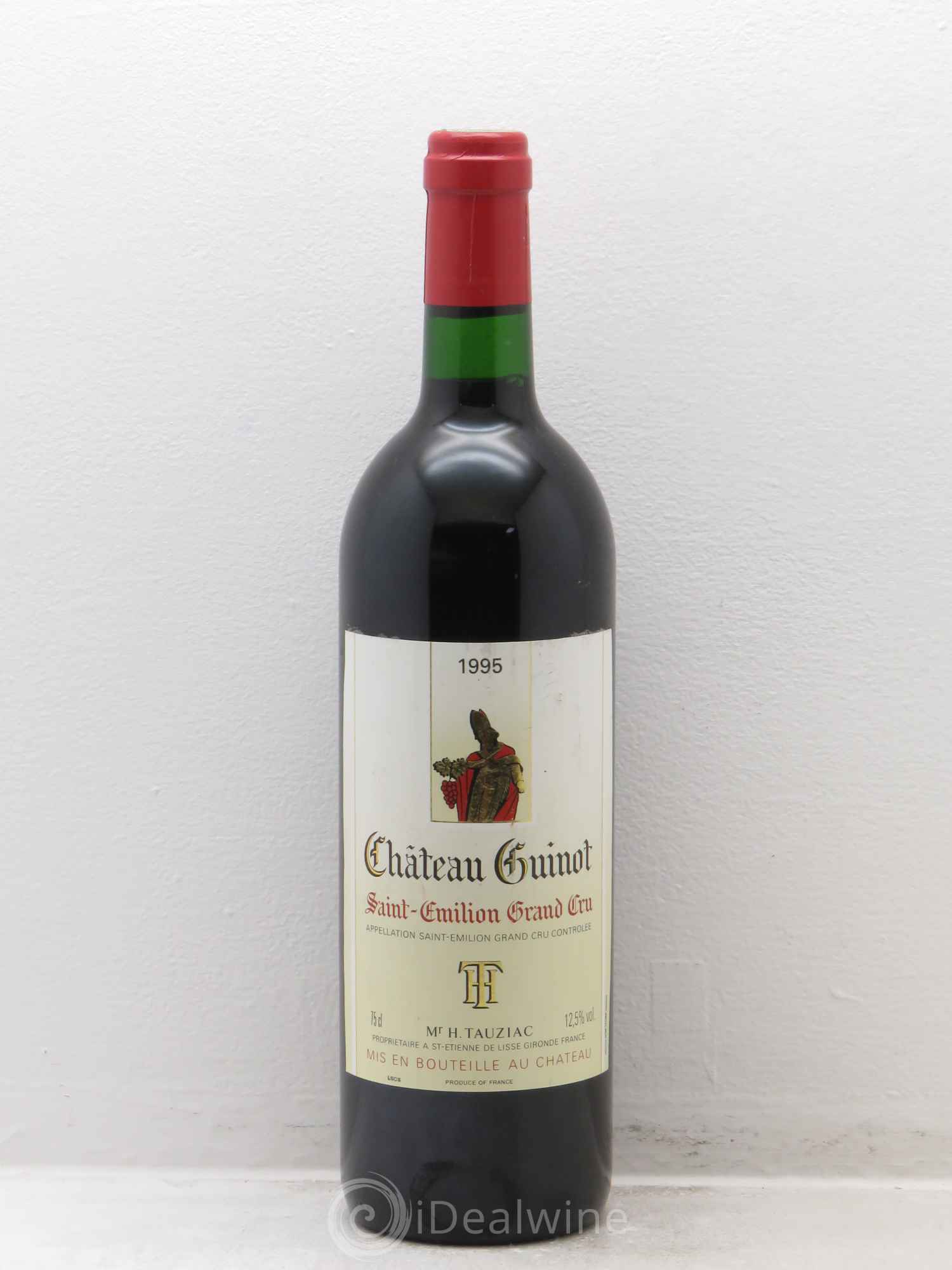 Saint-Émilion Château Guinot (sans prix de réserve) 1995 - Posten von 1 Flasche - 0