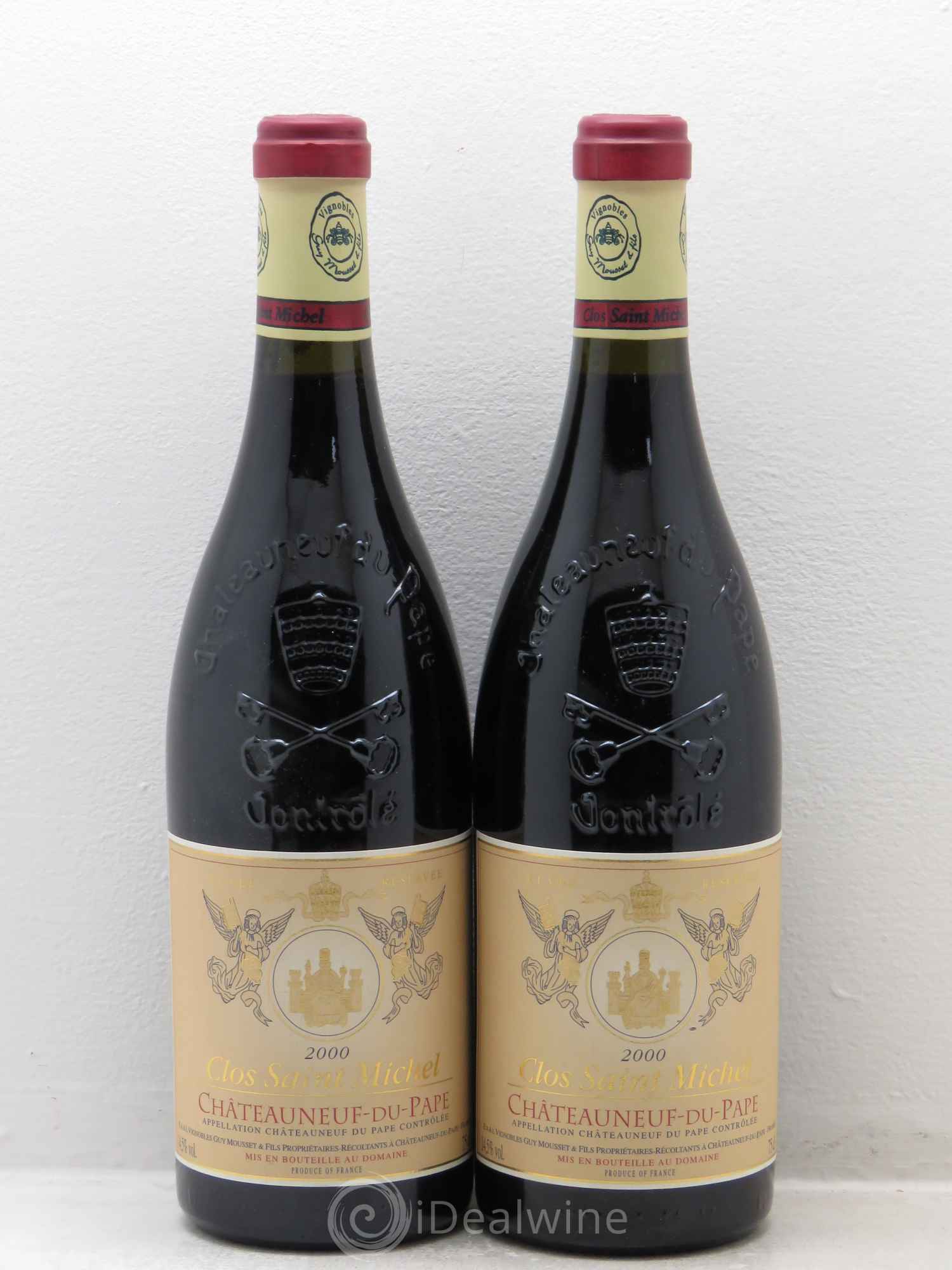 Châteauneuf-du-Pape Cuvée réservée 2000 - Posten von 2 Flaschen - 0