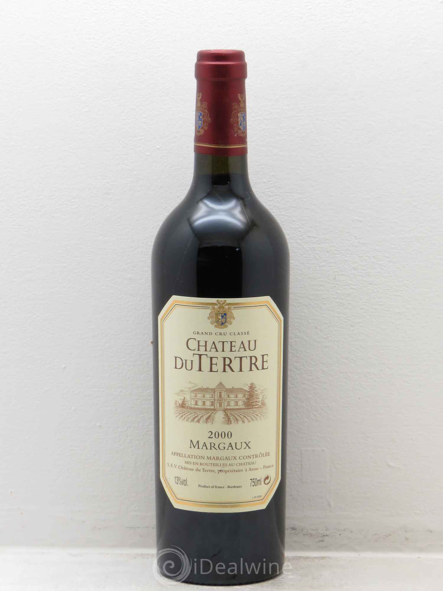 Château du Tertre 5ème Grand Cru Classé 2000 - Lot de 12 bouteilles - 0