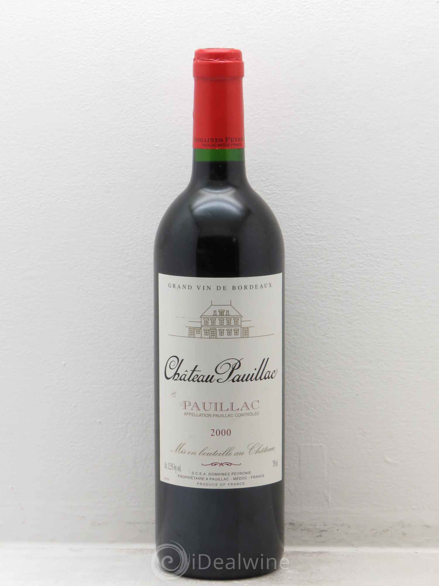 Bordeaux Château pauillac (sans prix de réserve) 2000 - Posten von 1 Flasche - 0