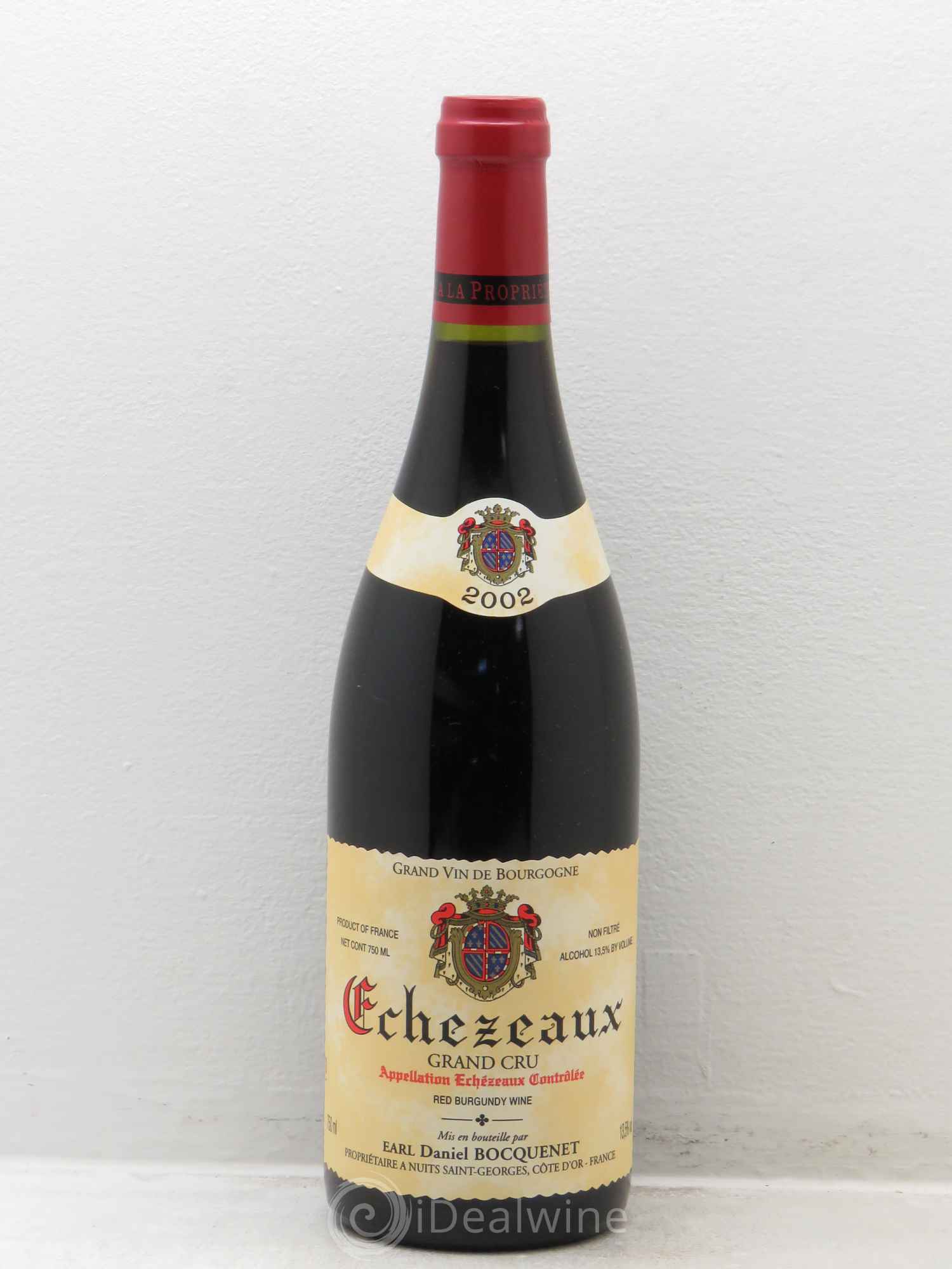 Echezeaux Grand Cru Bocquenet 2002 - Lot de 1 bouteille - 0
