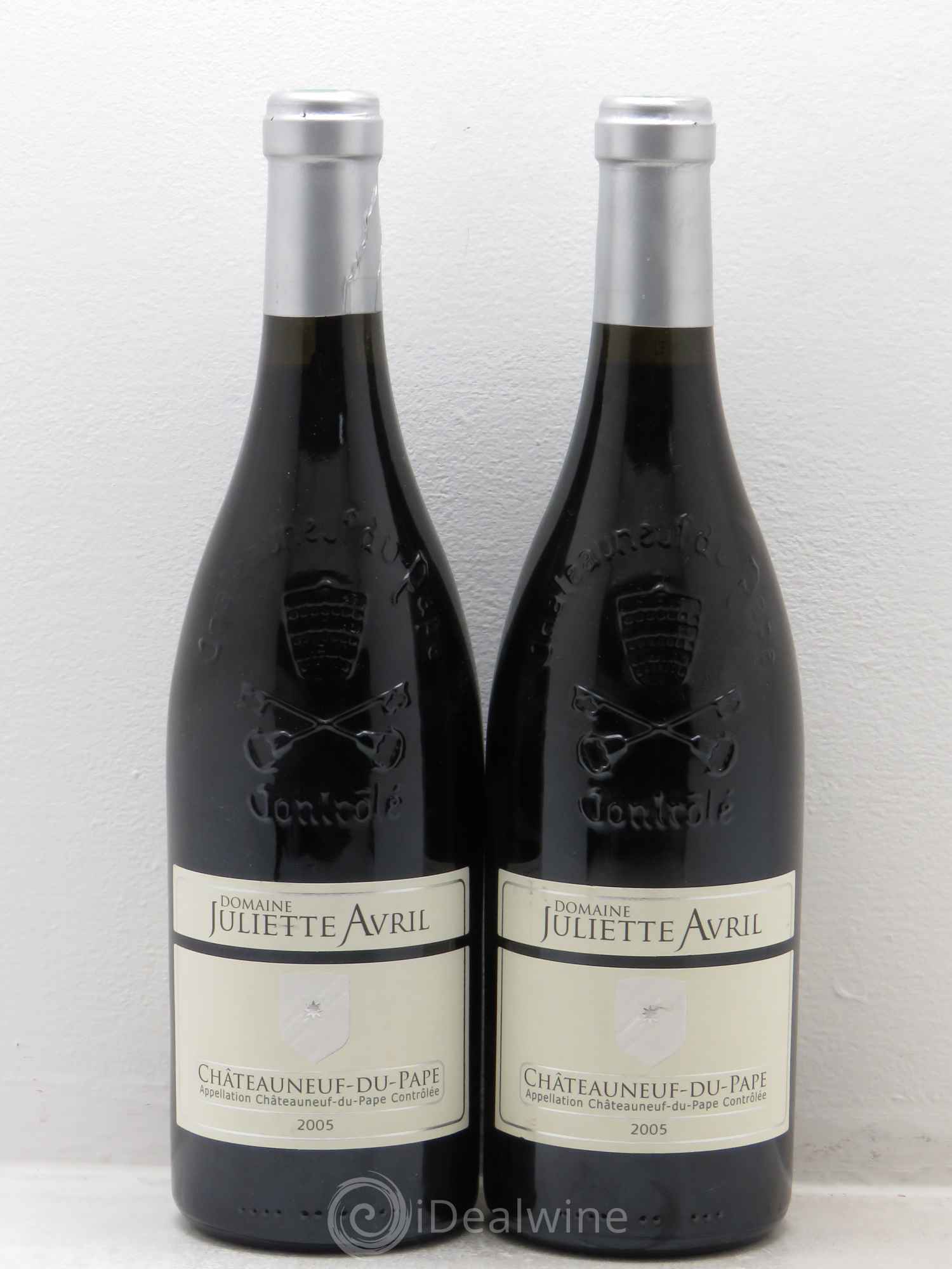 Châteauneuf-du-Pape Juliette Avril 2005 - Lot de 2 bouteilles - 0