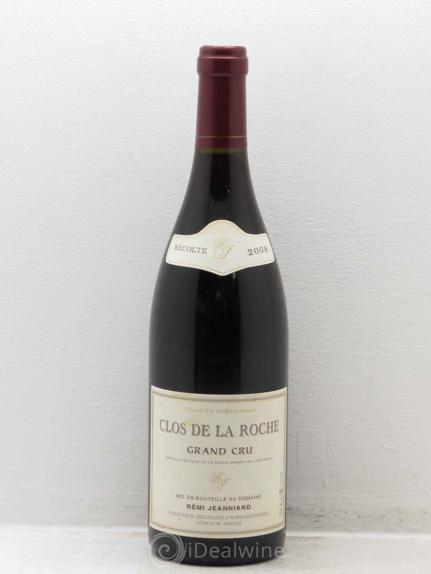 Clos de la Roche Grand Cru 2008 - Lot de 1 bouteille - 0