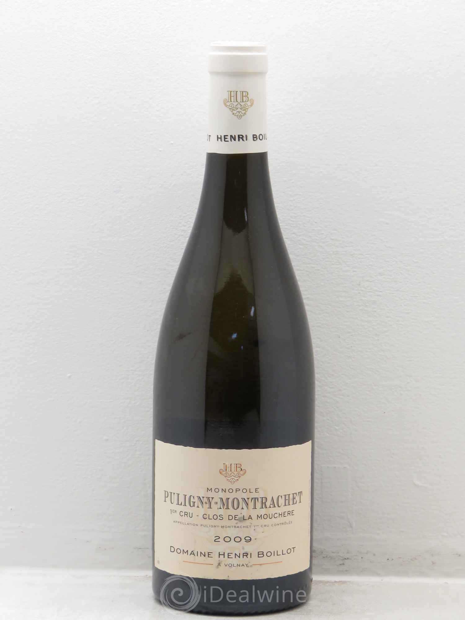 Puligny-Montrachet 1er Cru Clos de la Mouchère Henri Boillot (Domaine) 2009 - Lot de 1 bouteille - 0