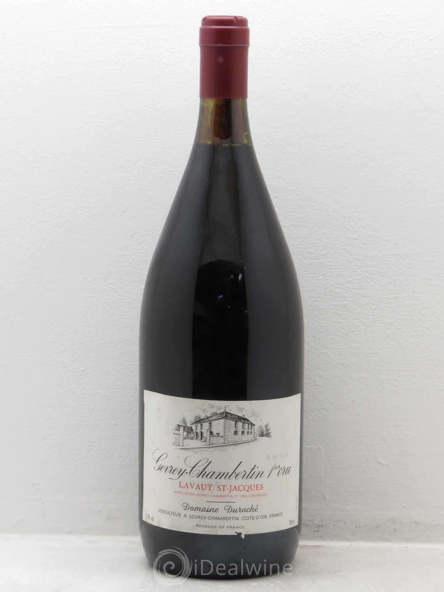 Gevrey-Chambertin 1er Cru Domaine Duroché 1992 - Posten von 1 Magnum - 0