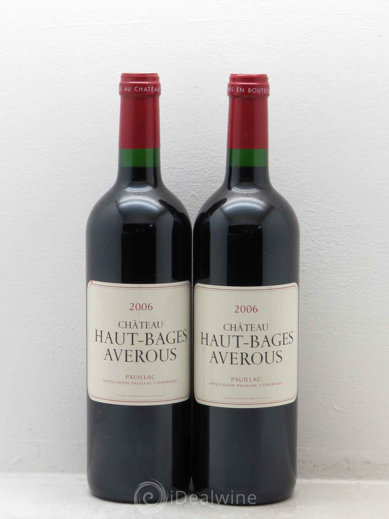 Château Haut Bages Averous Cru Bourgeois 2006 - Lot de 2 bouteilles - 0