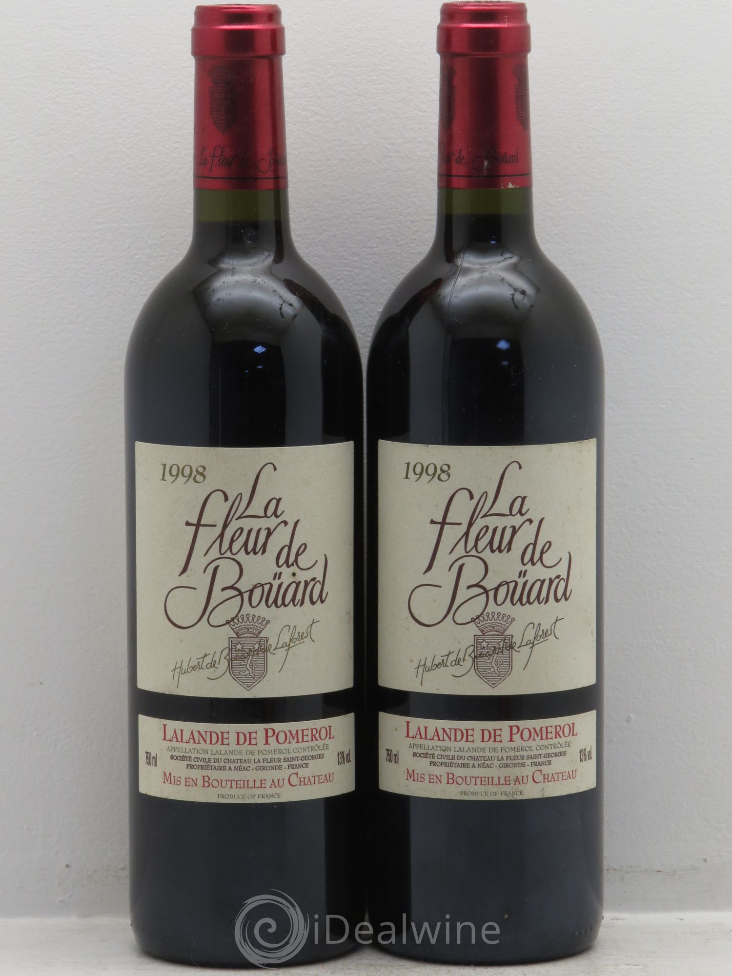 Château La Fleur de Boüard 1998 - Lot de 2 bouteilles - 0