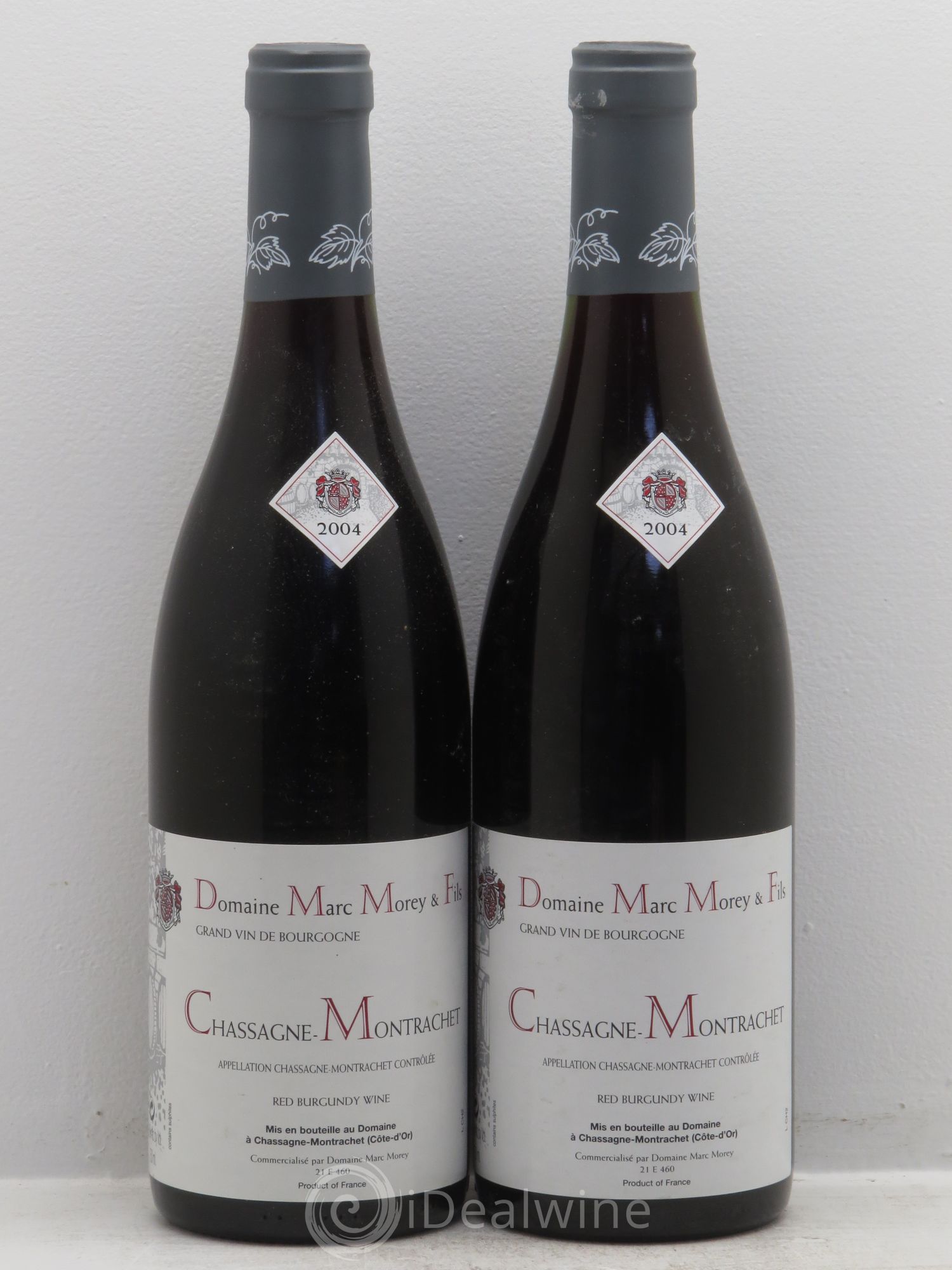 Chassagne-Montrachet Marc Morey 2004 - Lot de 2 bouteilles - 0