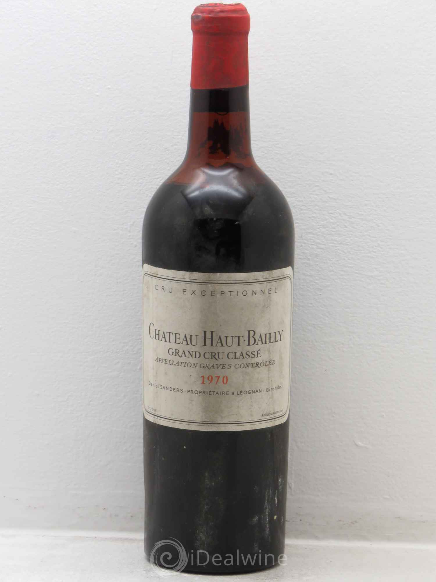 Château Haut-Bailly Cru Classé de Graves 1970 - Lot de 1 bouteille - 0