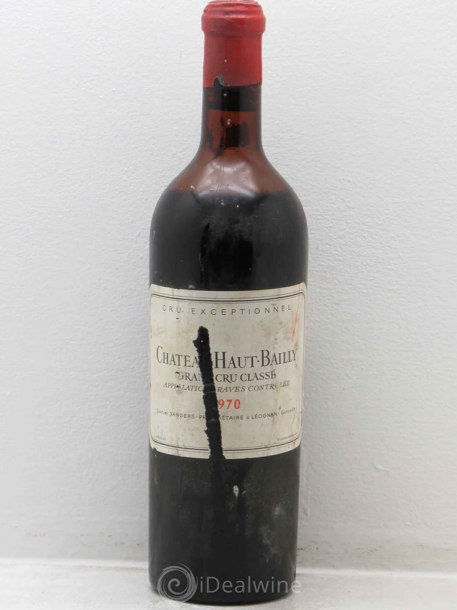 Château Haut-Bailly Cru Classé de Graves 1970 - Lot de 1 bouteille - 0