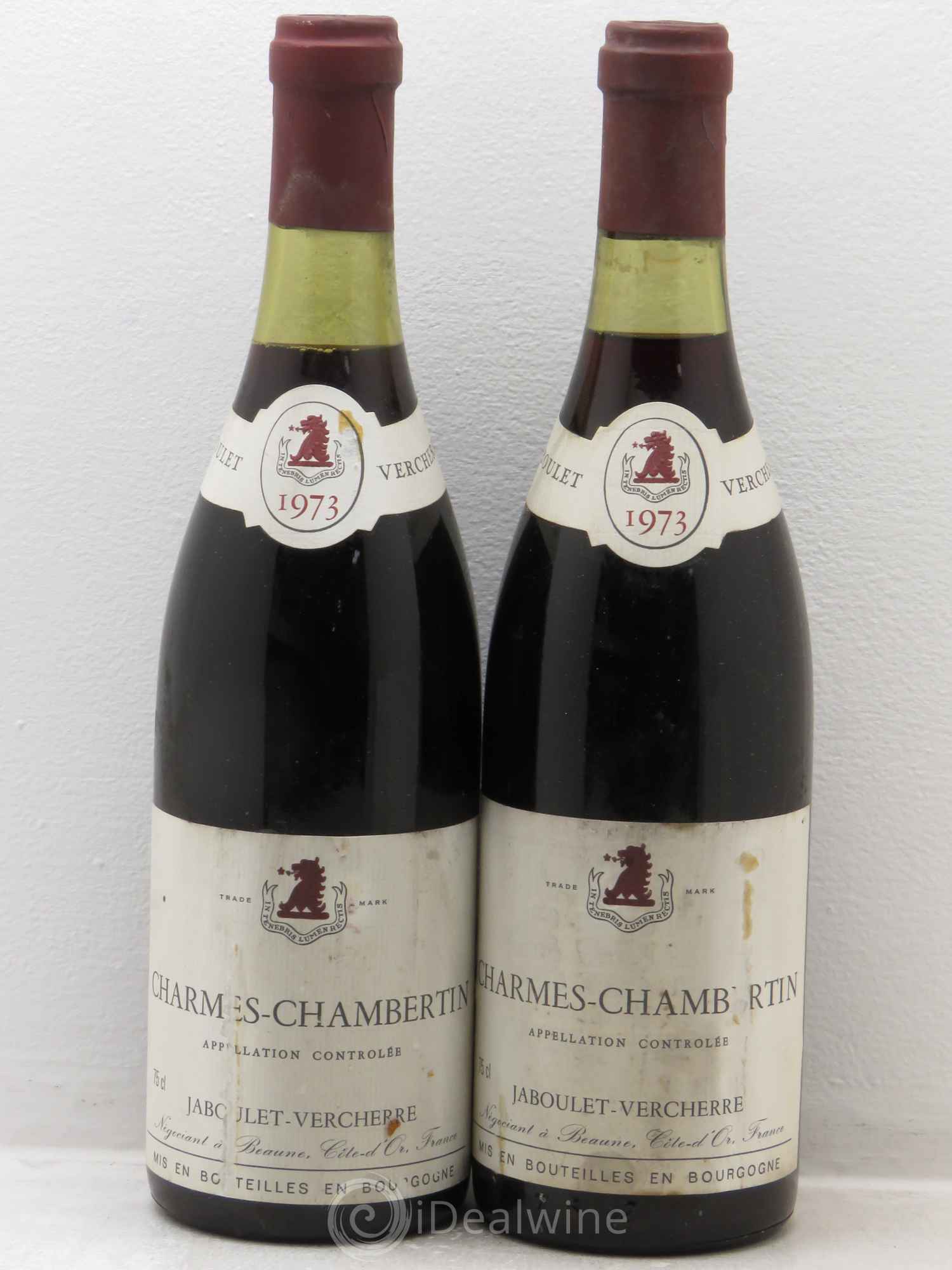 Charmes-Chambertin Grand Cru 1973 - Lot de 2 bouteilles - 0
