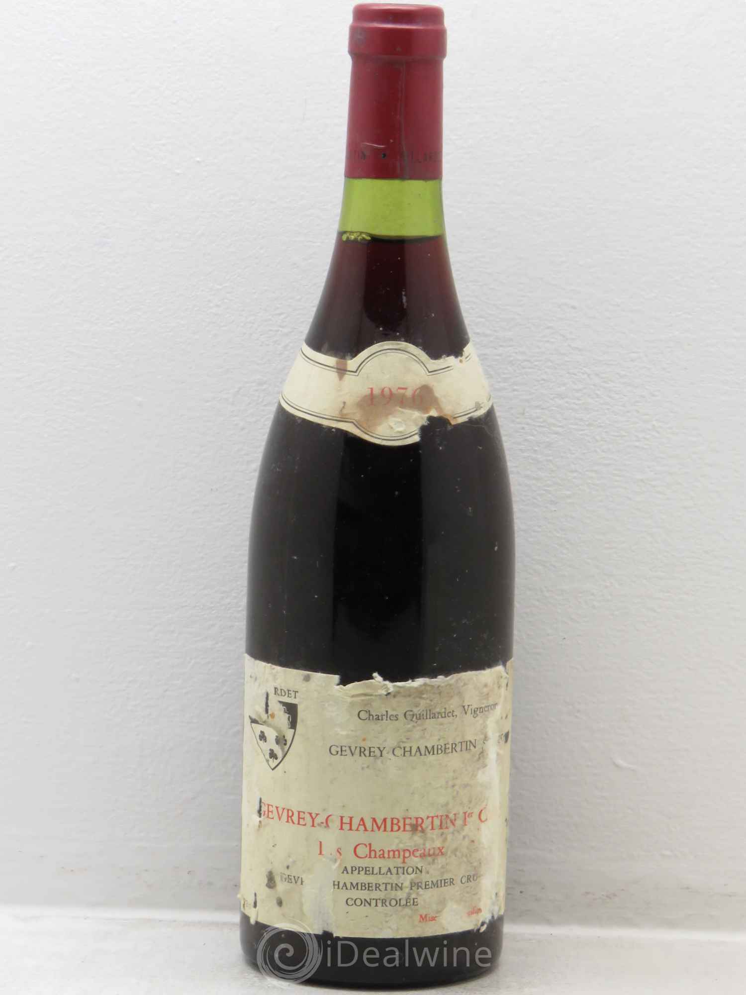 Gevrey-Chambertin 1er Cru Charles Ouillardet 1976 - Posten von 1 Flasche - 0
