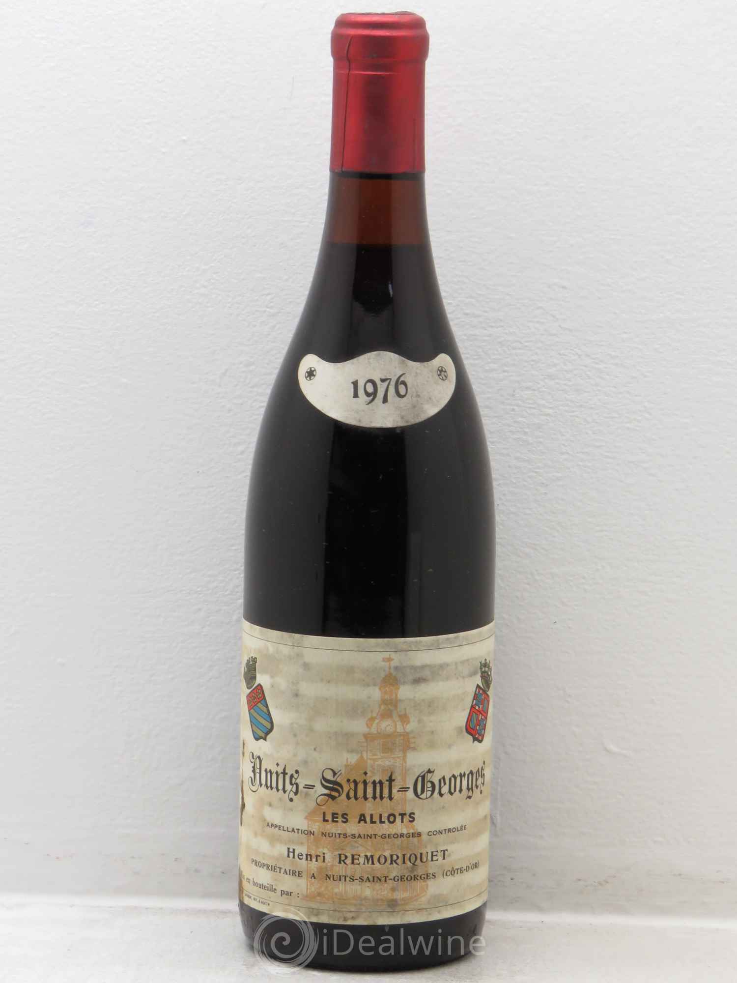 Nuits-Saint-Georges Les Allots Gilles Remoriquet 1976 - Lot de 1 bouteille - 0