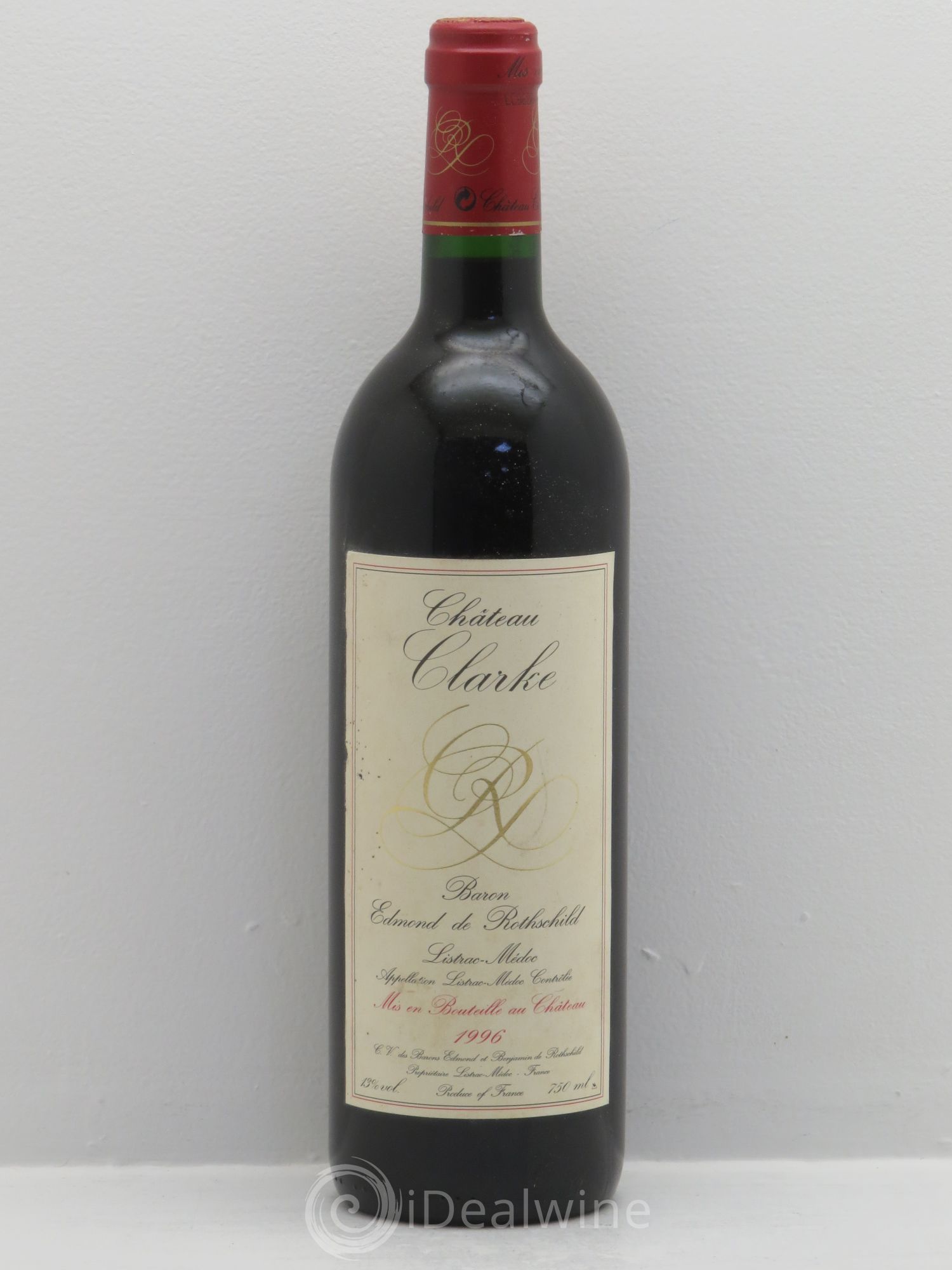 Château Clarke (sans prix de réserve) 1996 - Lot de 6 bouteilles - 0