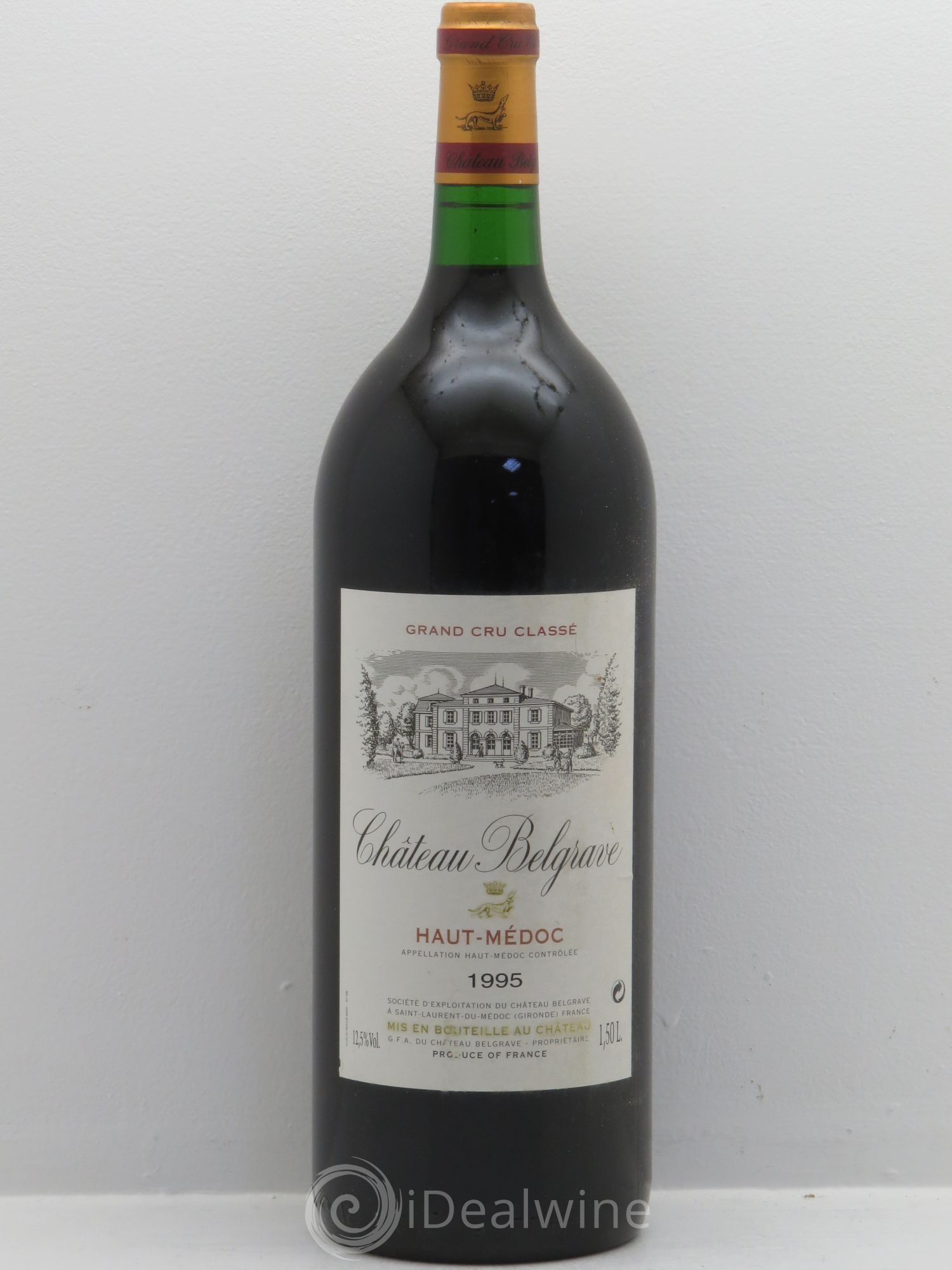 Château Belgrave 5ème Grand Cru Classé 1995 - Lot de 1 magnum - 0