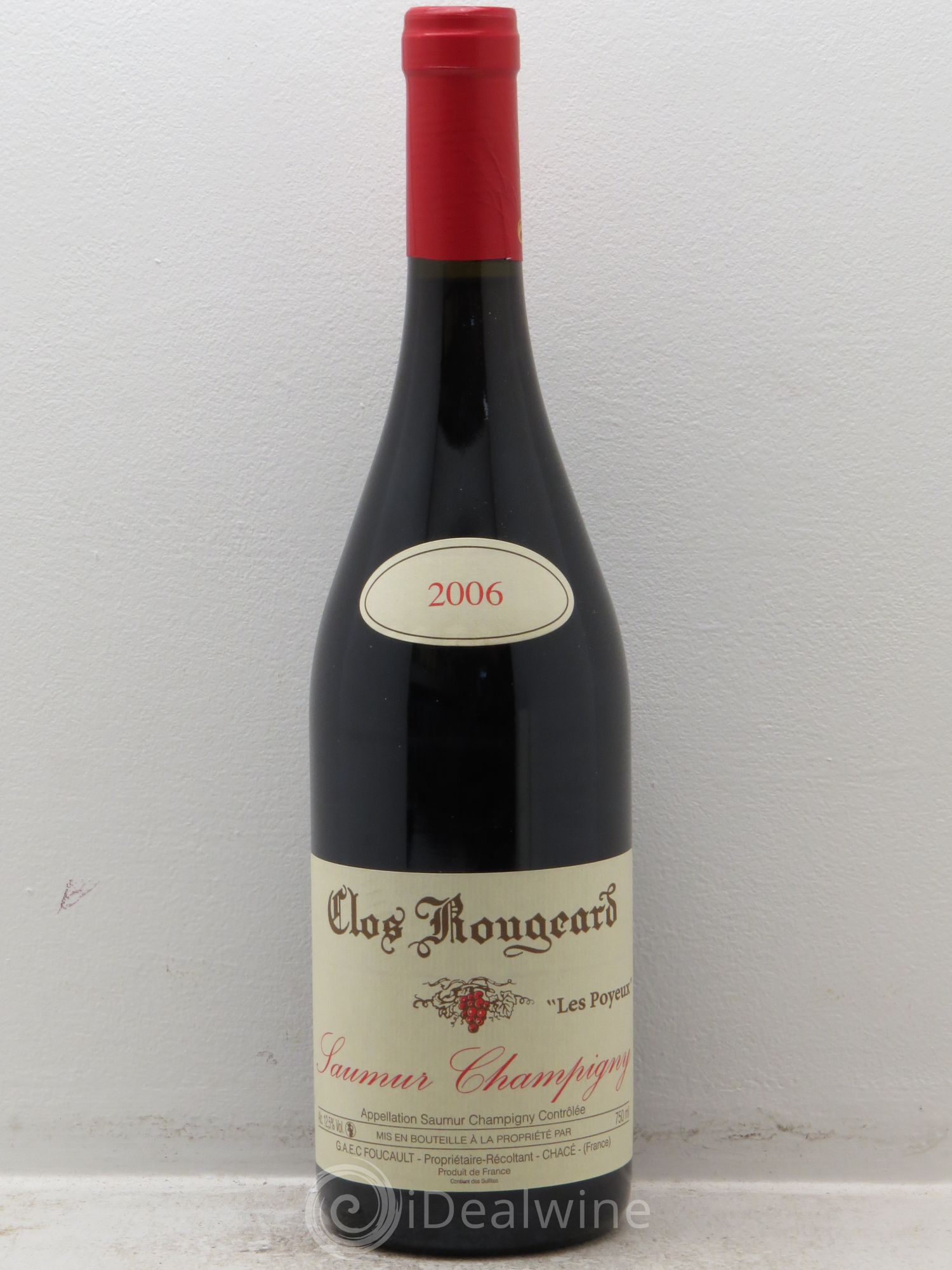 Saumur-Champigny Les Poyeux Clos Rougeard 2006 - Lot de 1 bouteille - 0